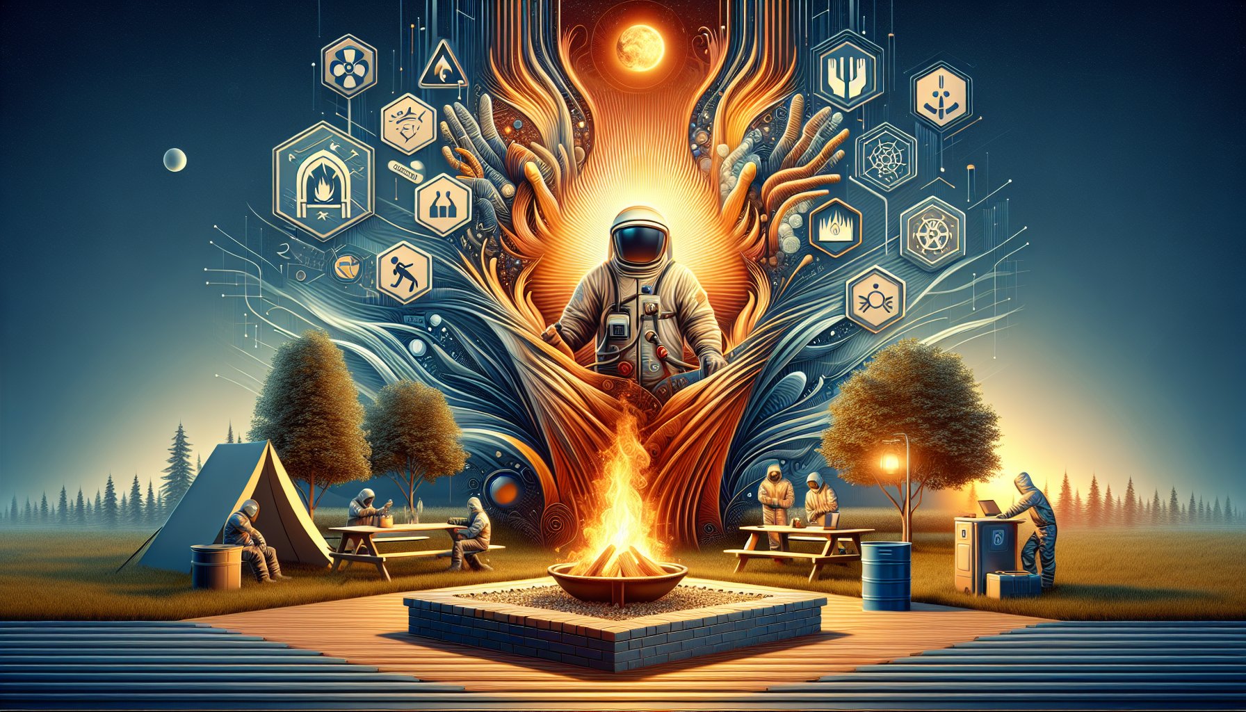 Fire pit safety tips for installation, placement, maintenance, and outdoor regulations for a safe, enjoyable experience.