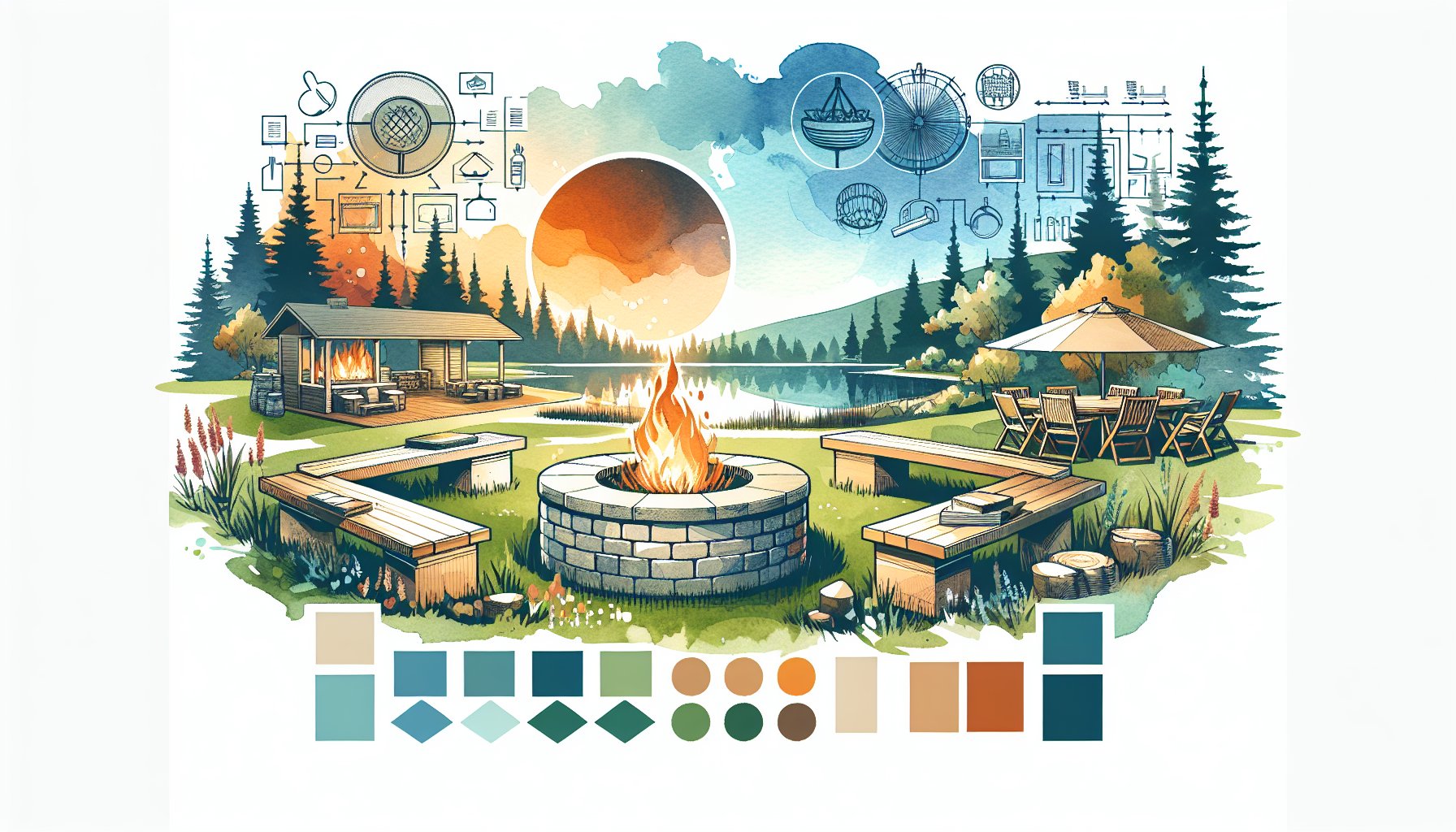 Fire pit installation costs, DIY options, masonry designs, and eco-friendly choices for outdoor gathering spaces.