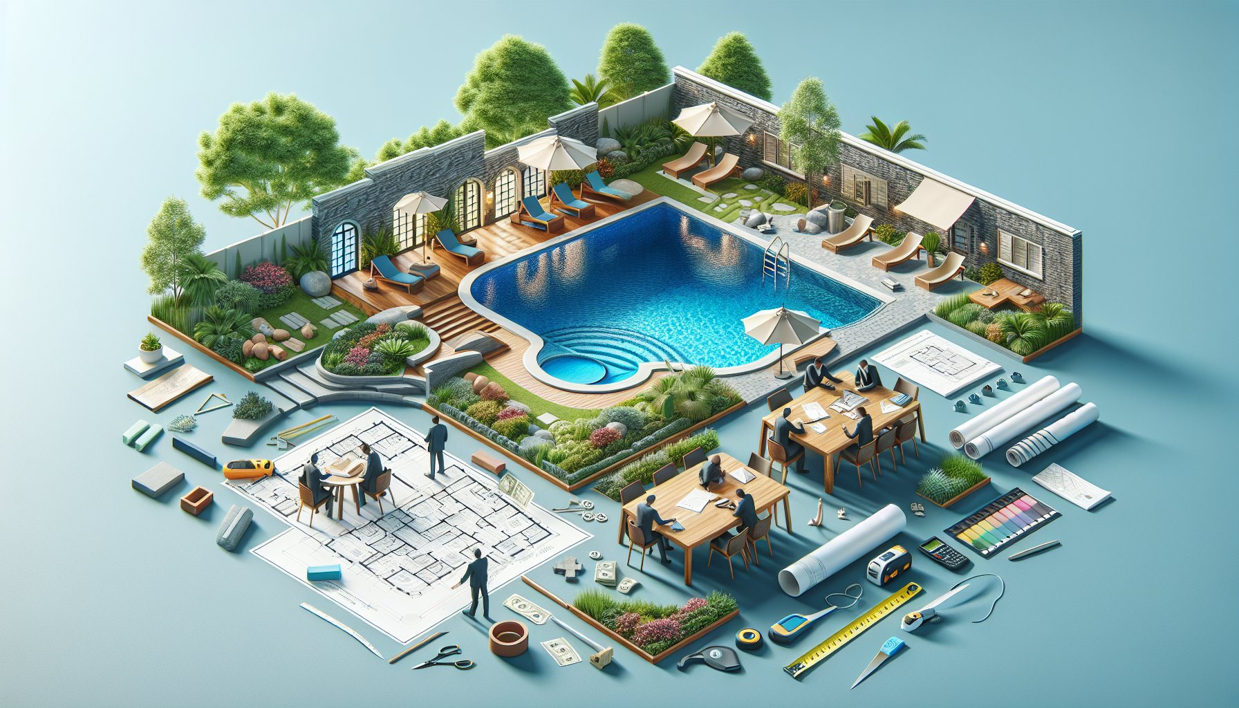 8 expert tips for selecting a pool design consultant for your backyard oasis, covering costs, partnerships, and portfolio exploration.