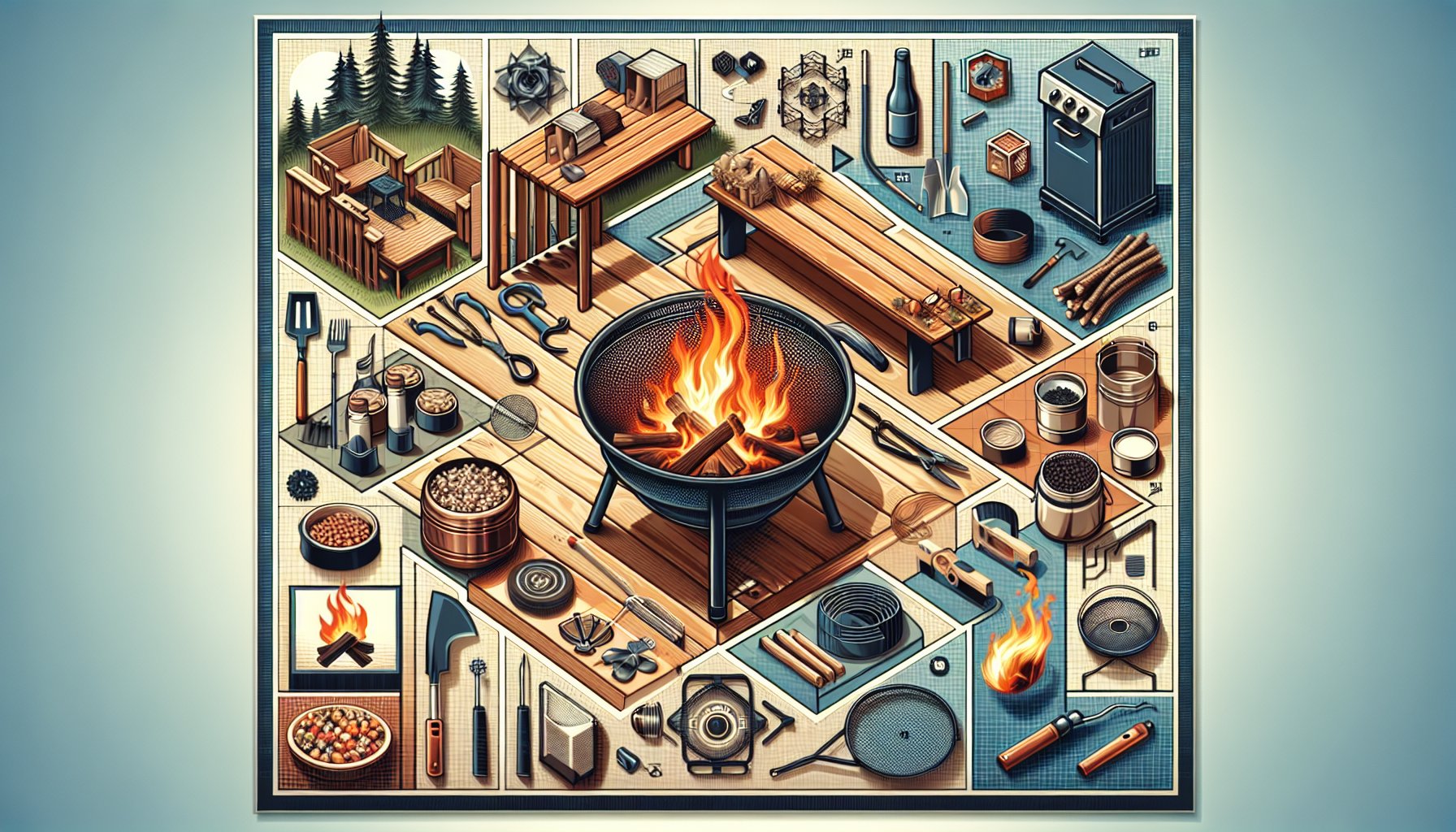 5 myths about fire pit installation debunked, covering DIY safety, portable options, and environmental impact.