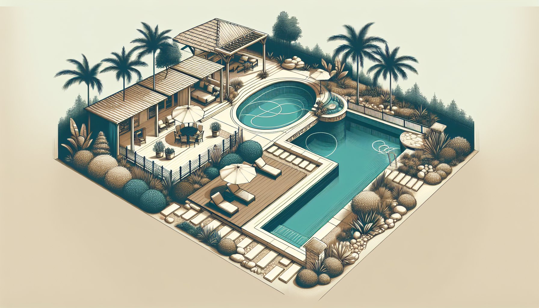 FAQs on dream pool design, construction guide, and maintenance tips for creating your backyard oasis with Carson Outdoor Living.