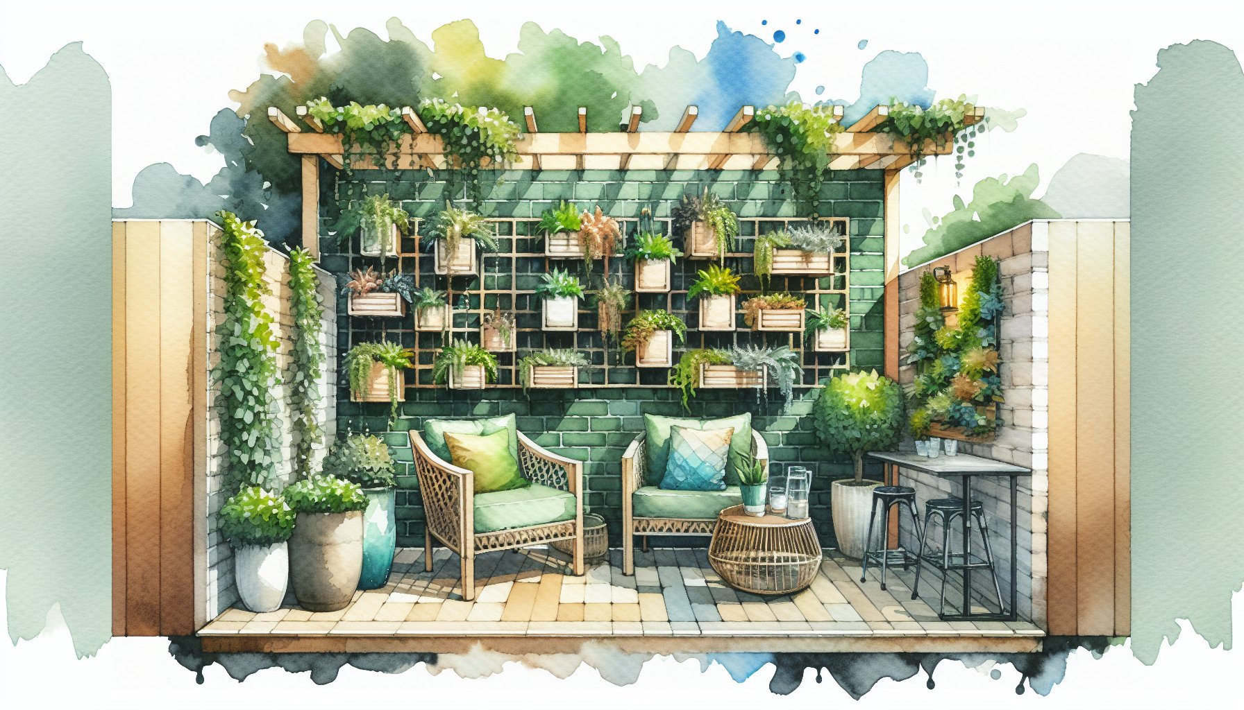 Seven misconceptions about small patio designs, featuring multifunctional spaces, quality materials, and budget-friendly ideas.