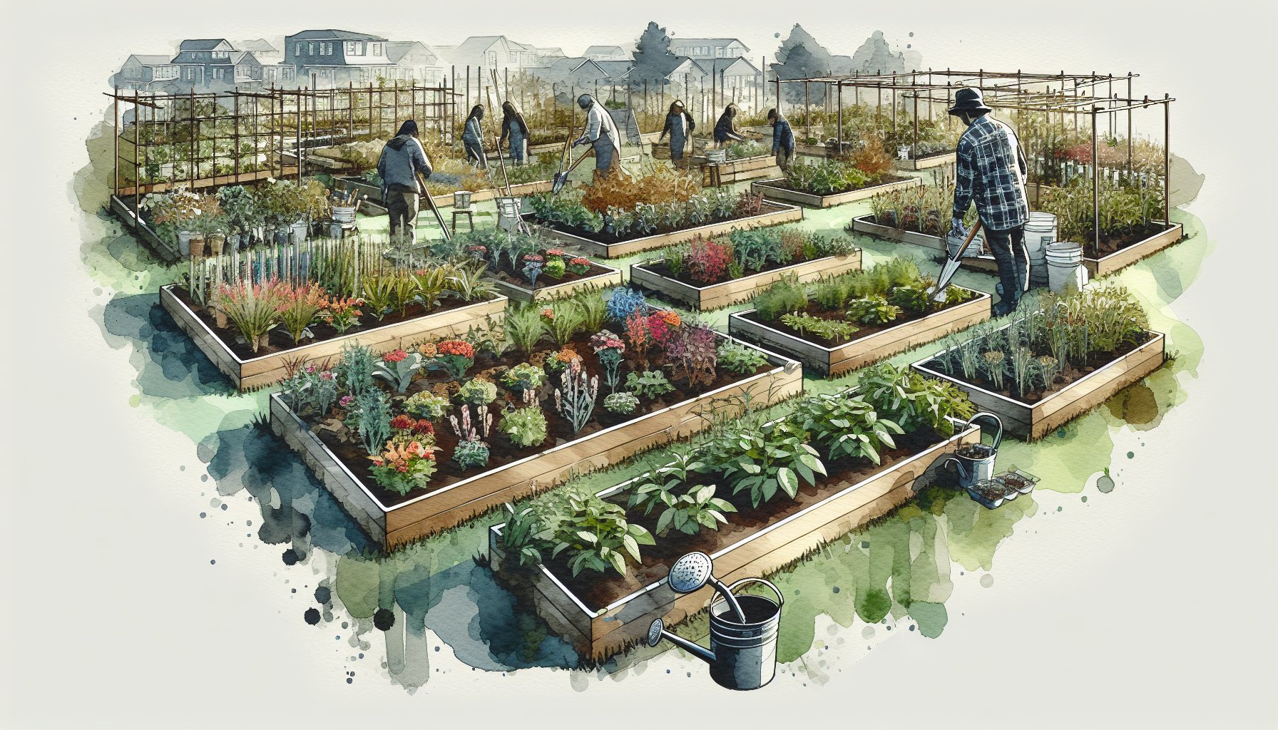 Debunking gardening myths on custom planting beds, soil health, plant diversity, and community gardens.