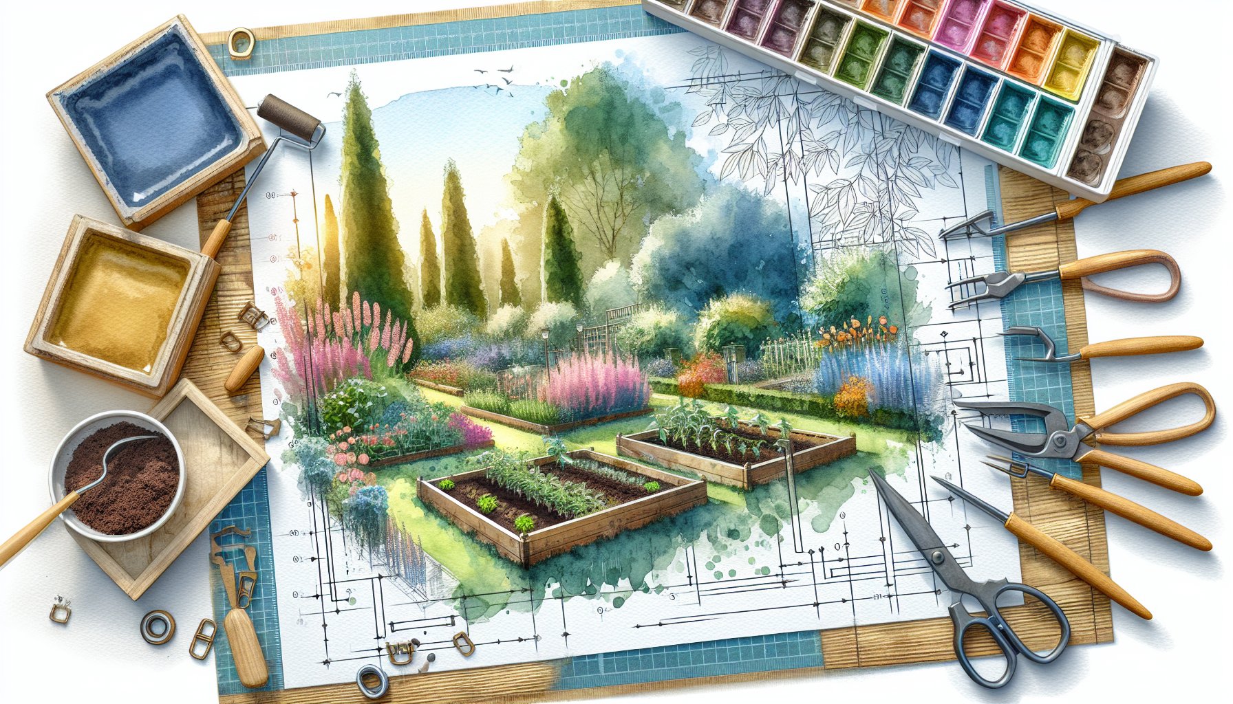 Comparison of custom planting beds and traditional gardening, highlighting soil quality, layout design, and sustainability.