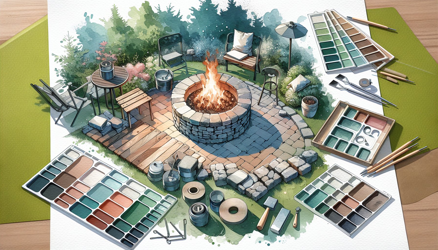 10 essential tips for DIY fire pit installation, ensuring safety and cozy gatherings in your outdoor oasis.