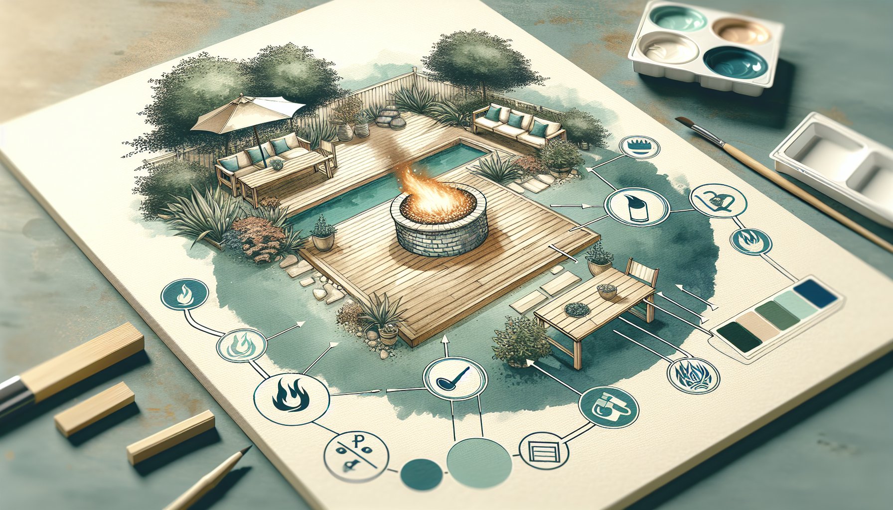 Step-by-step guide for fire pit installation, design tips, fuel options, and outdoor safety for your backyard oasis.