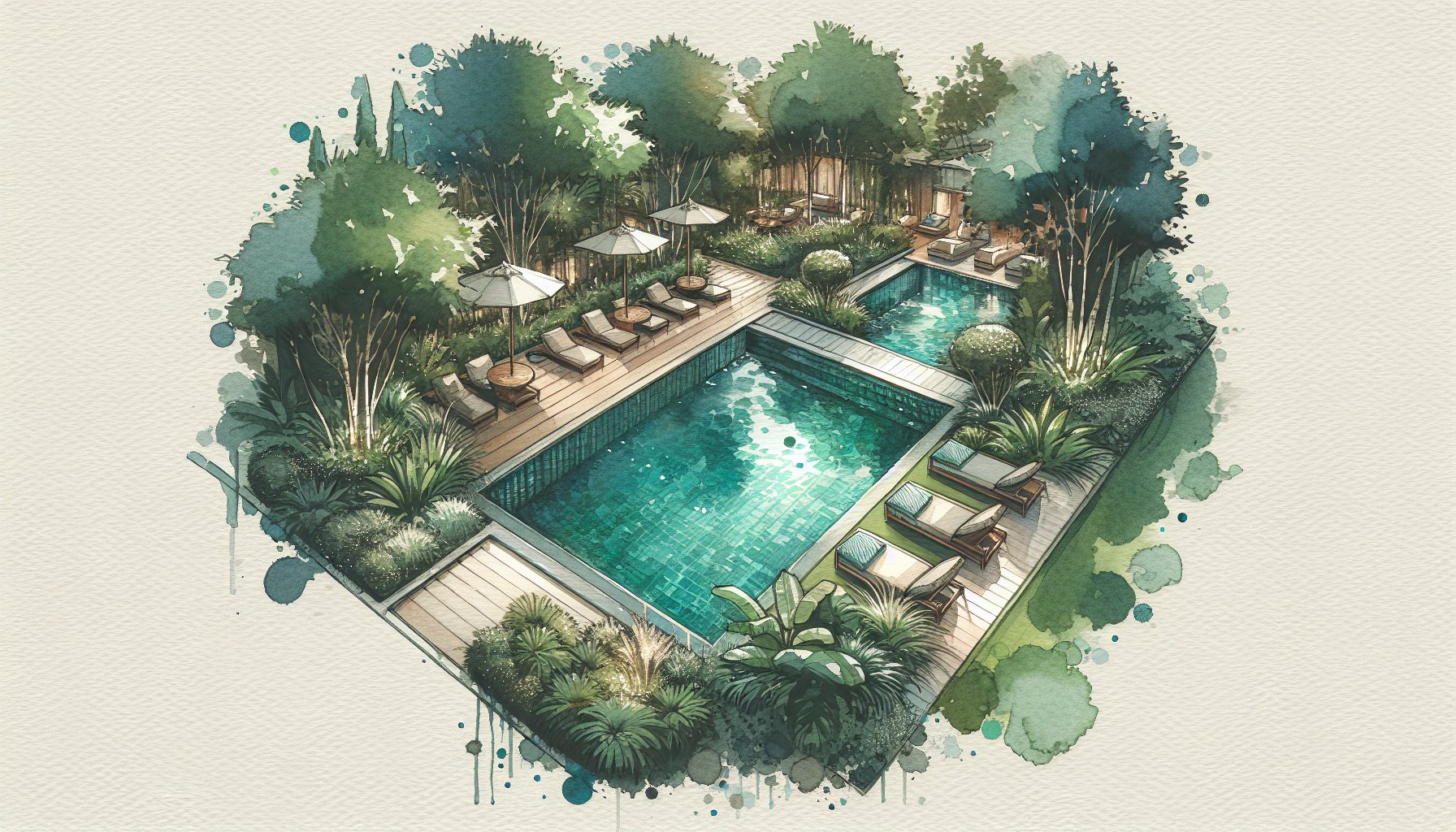 Top 10 misconceptions about poolscape design for luxurious, eco-friendly backyard oases and professional pool design.