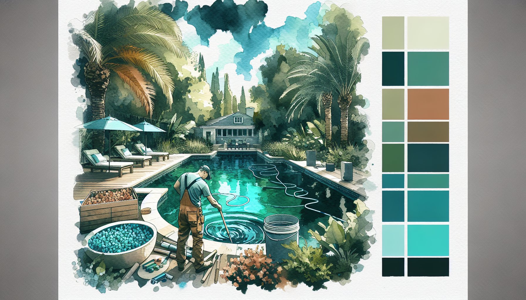 FAQs for homeowners on choosing the right pool builder for custom pool design and construction for a backyard oasis.