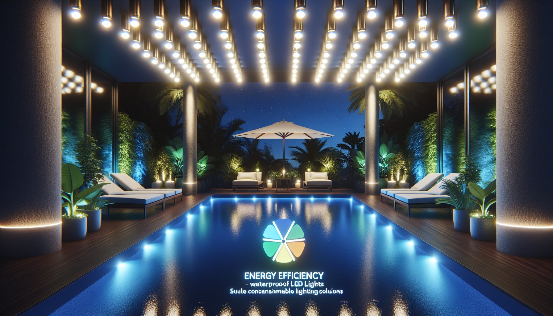 LED pool lighting myths debunked: explore energy efficiency, waterproof options, and customizable, sustainable aesthetics.