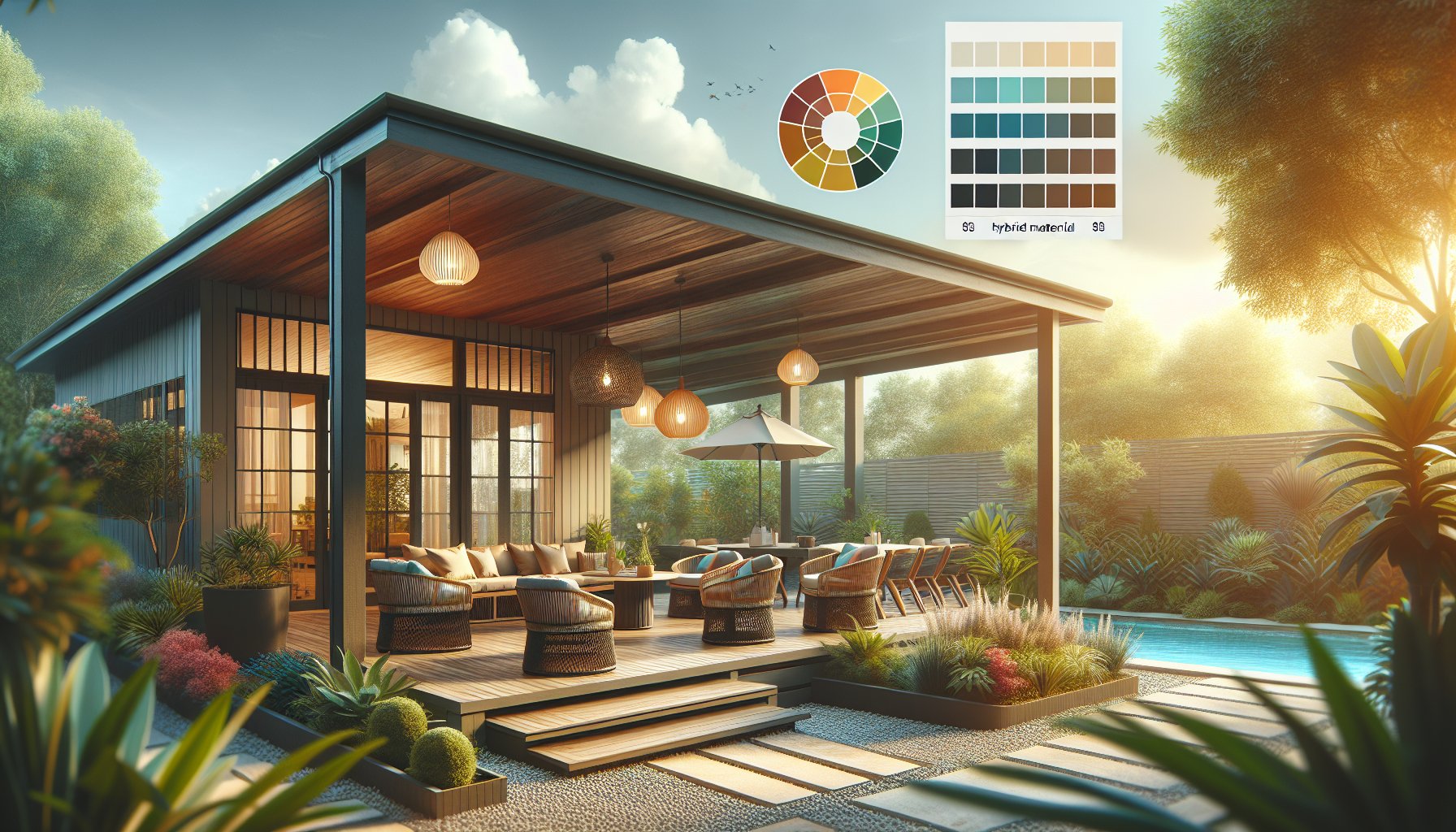 10 stunning patio materials showcasing eco-friendly, durable, and hybrid options for transforming outdoor design.