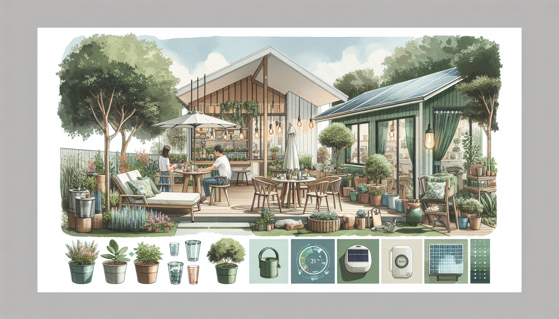 10 inspiring outdoor living spaces showcasing sustainable design, multifunctional layouts, and smart technology trends for 2025.