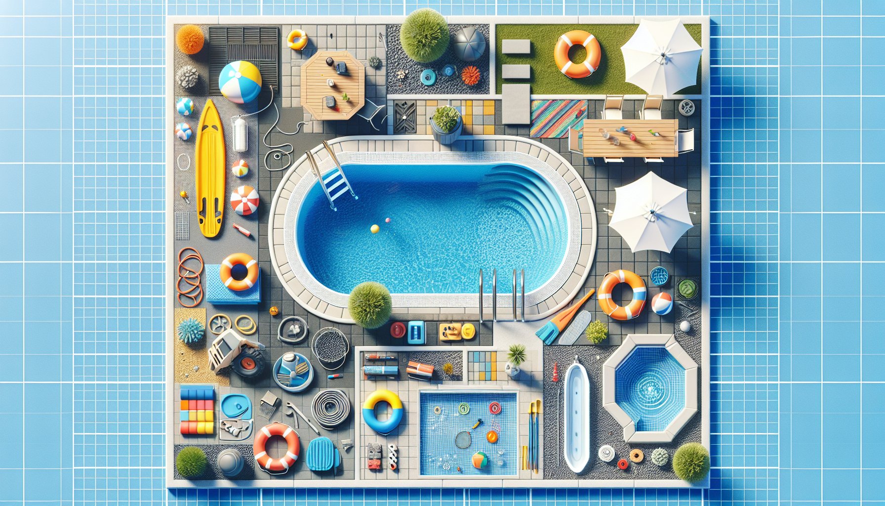 Comparison of inground pool types: vinyl, fiberglass, and concrete, highlighting maintenance and benefits of each.