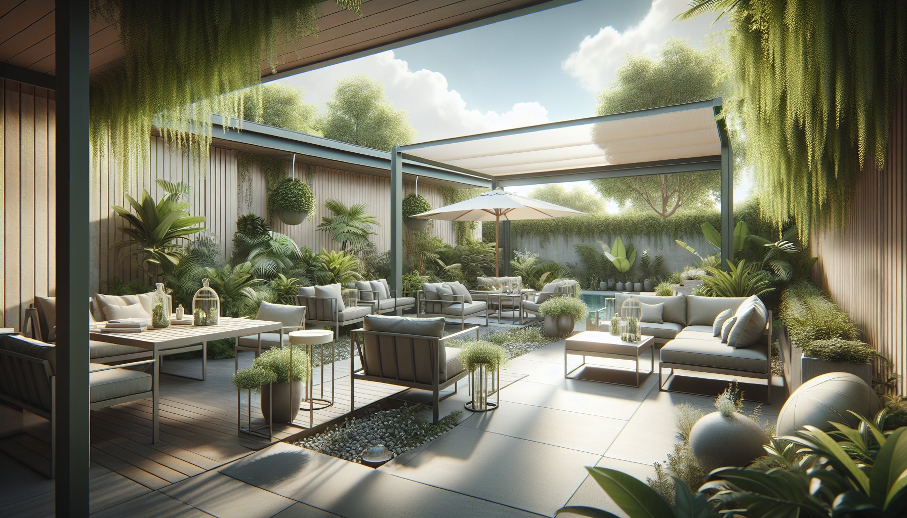 Stylish patio furniture made from durable, eco-friendly materials for your perfect outdoor oasis and personalized sanctuary.