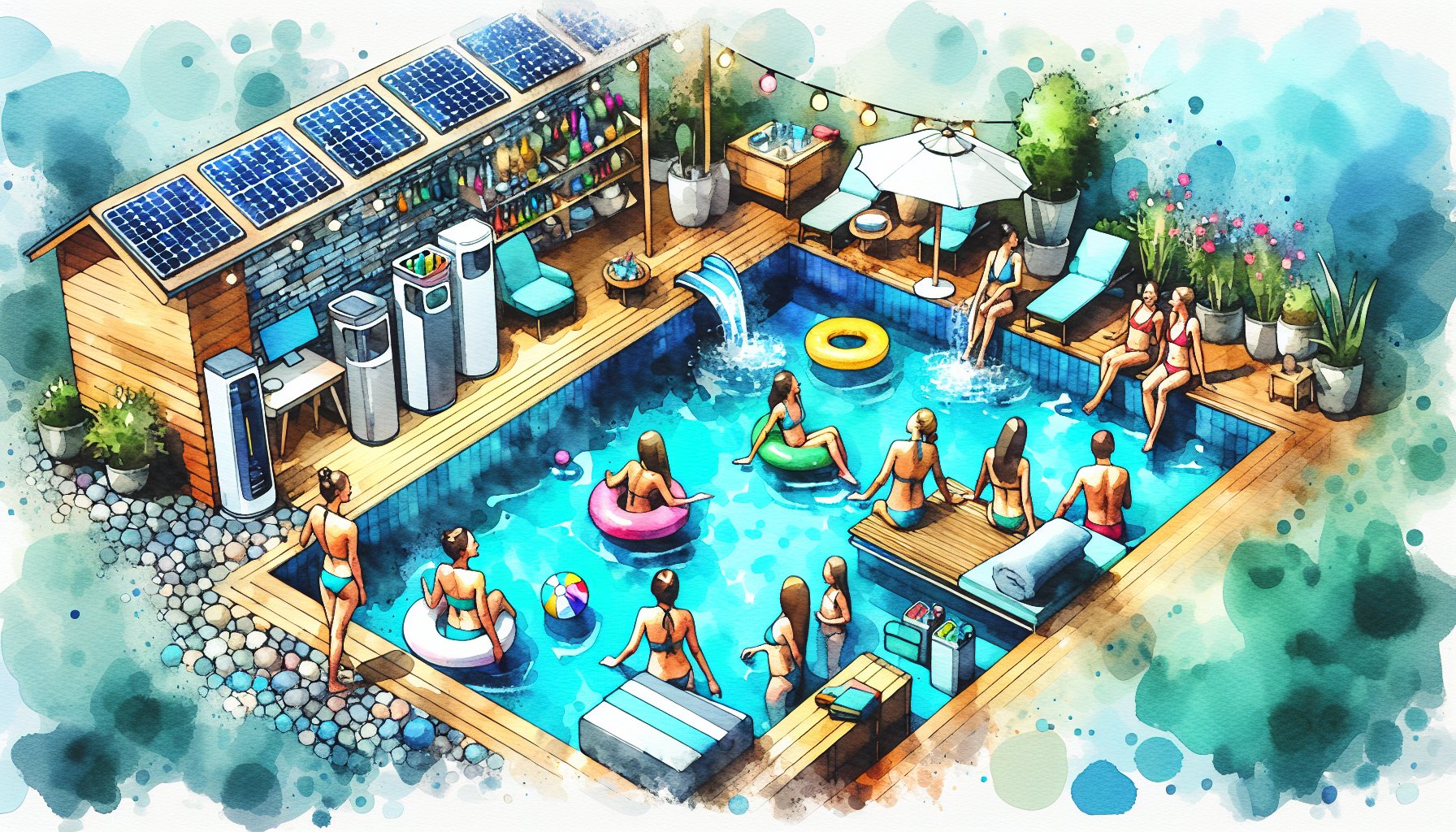Top 10 pool accessories for family fun in 2025, featuring solar-powered innovations and eco-friendly smart technology.