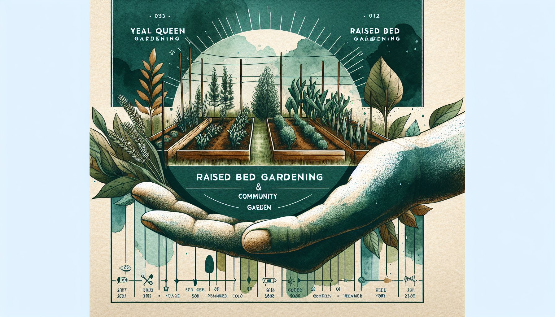 Year-round gardening tips for maintaining raised bed soil quality and pest management in community gardens.