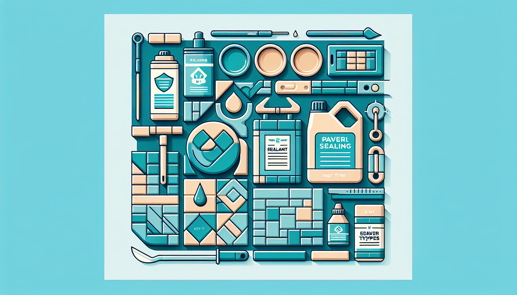 Step-by-step guide on paver sealing for outdoor maintenance and longevity using various sealant types in DIY care.