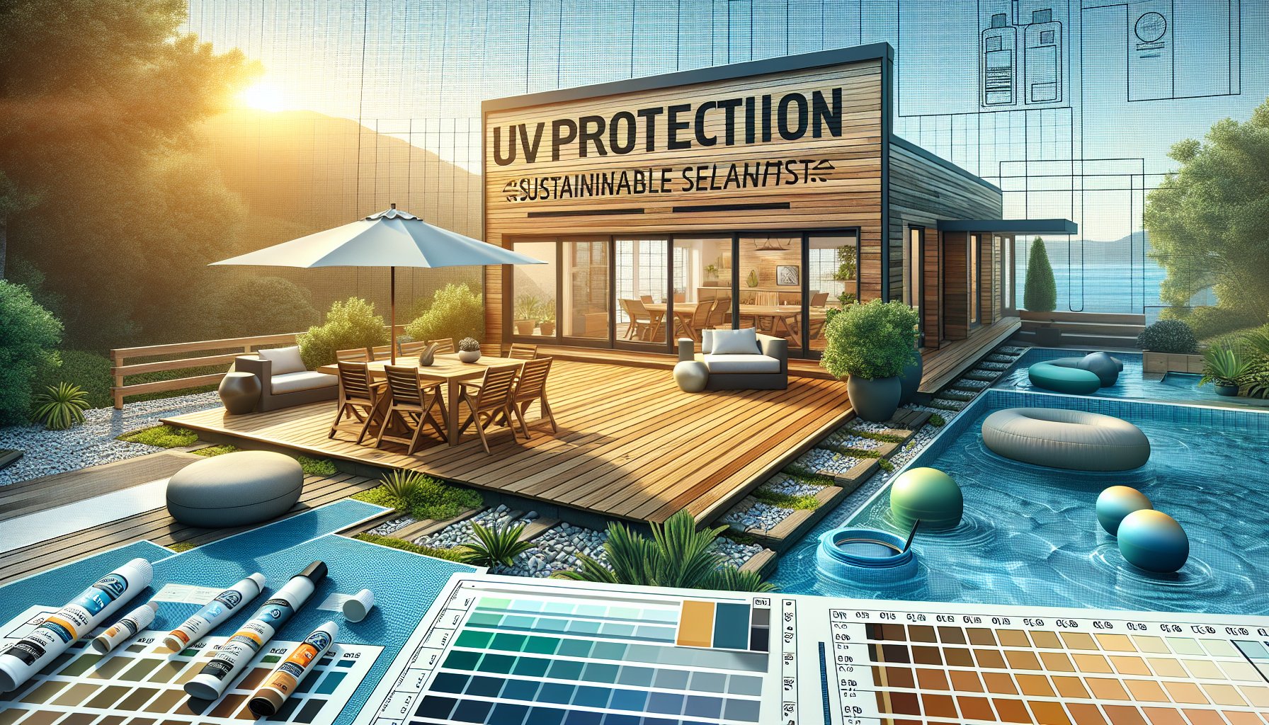 Guide on sealing composite decking with sustainable sealants for UV protection and outdoor maintenance.