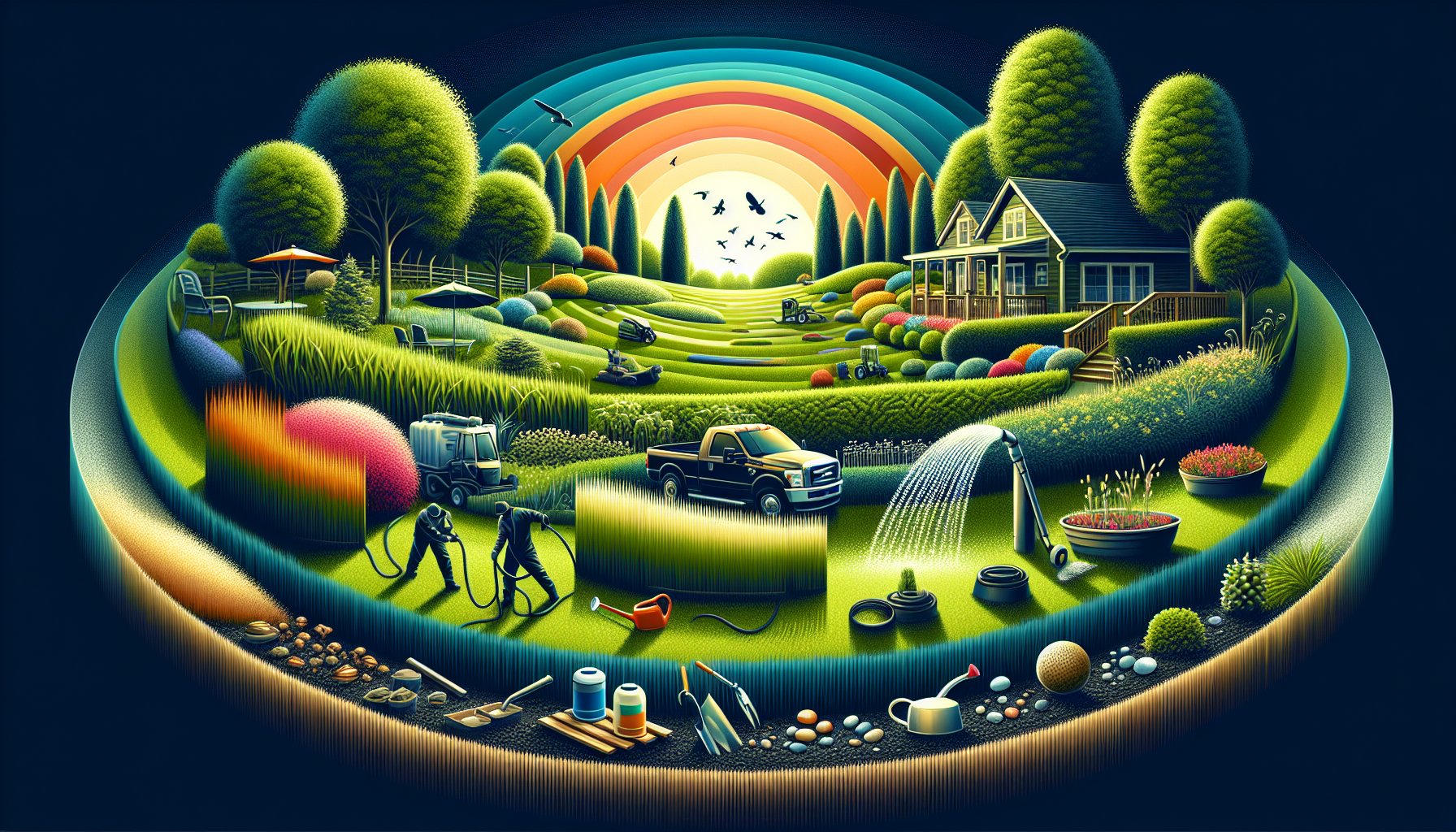 Expert tips for summer lawn care: soil health tests, deep watering, pest management, and grass type selection.