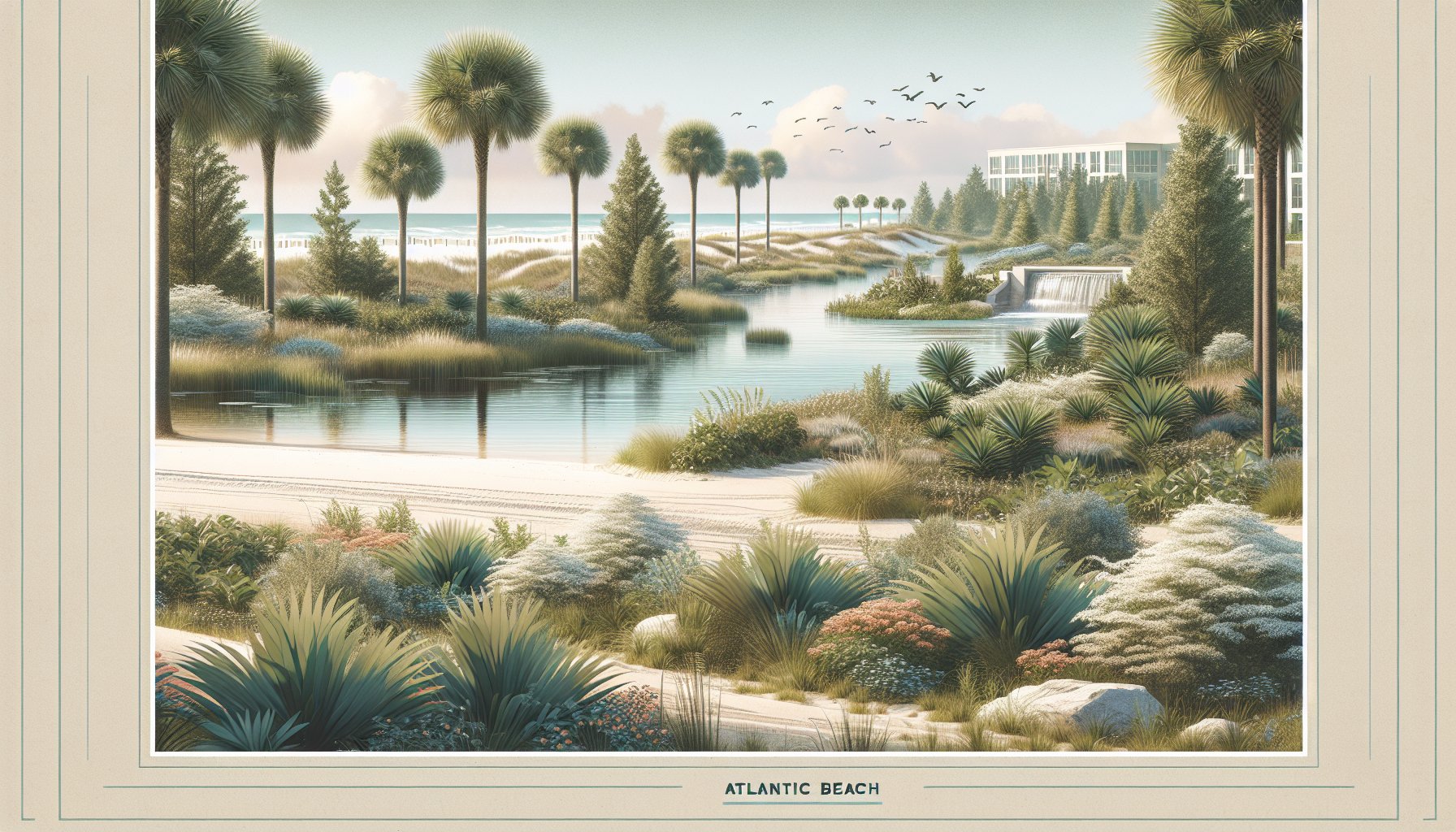 Expert tips for sustainable landscaping in Atlantic Beach: native plants, water conservation, and Florida-Friendly practices.