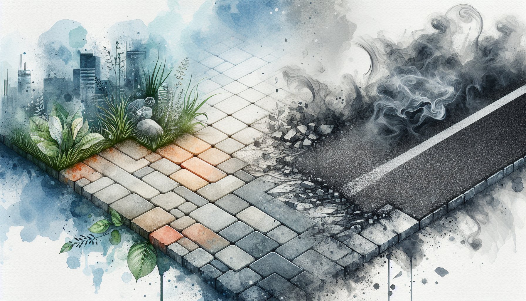 Pavers offer superior durability, eco-friendliness, and aesthetic appeal compared to asphalt for sustainable paving in 2025.