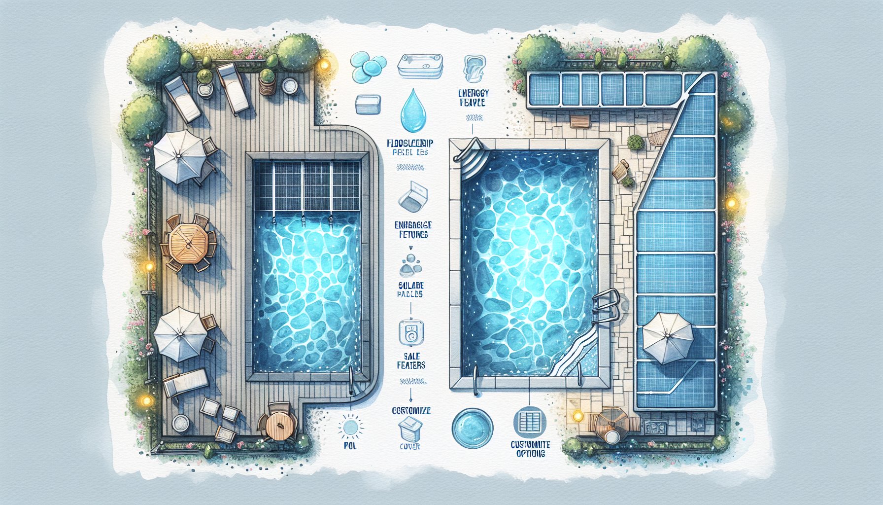 Cost breakdown for inground pool installation in 2025: fiberglass vs concrete, budgeting, energy-efficient features, customization.