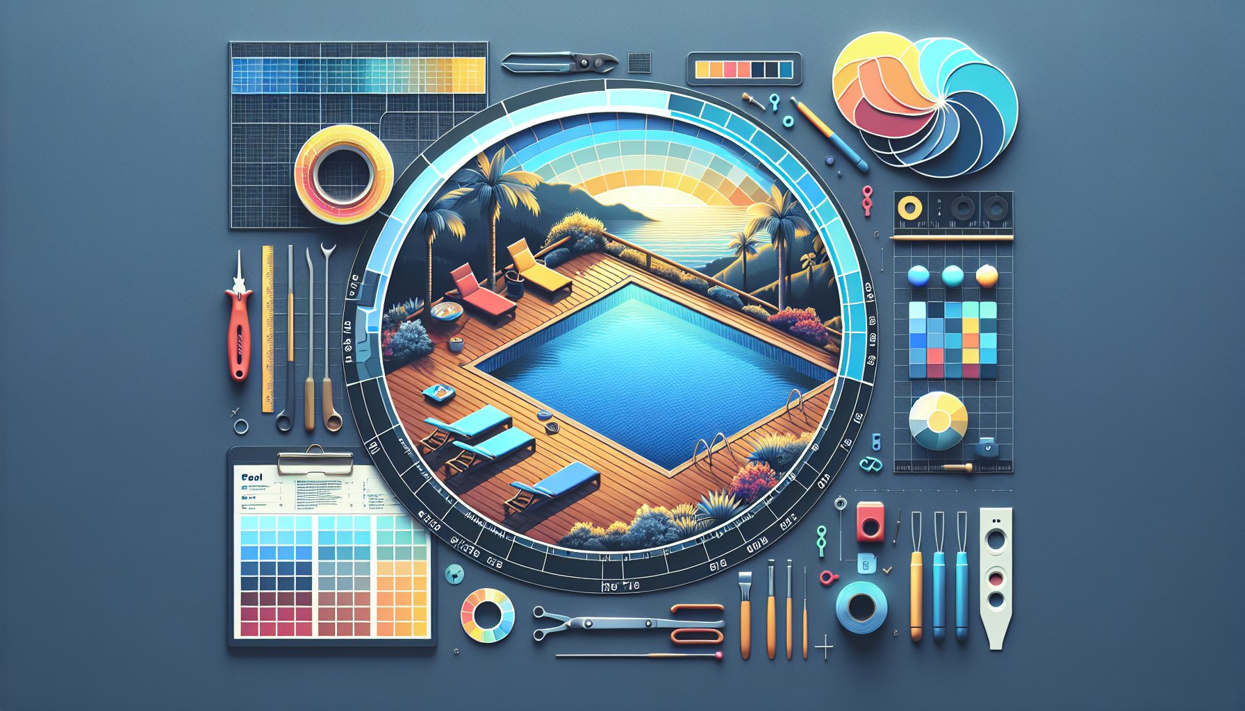 DIY pool cover repair guide for fixing leaks, tears, and maintenance tips for effective pool cover inspection.