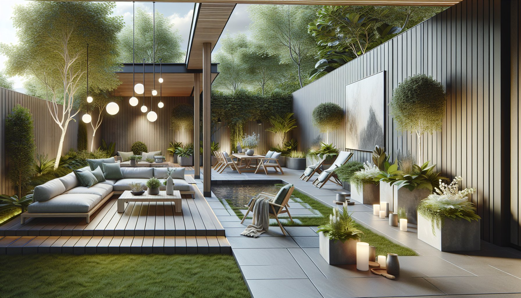 Transform your outdoor space with sustainable landscaping, native plants, and stylish outdoor furniture for a stunning makeover.