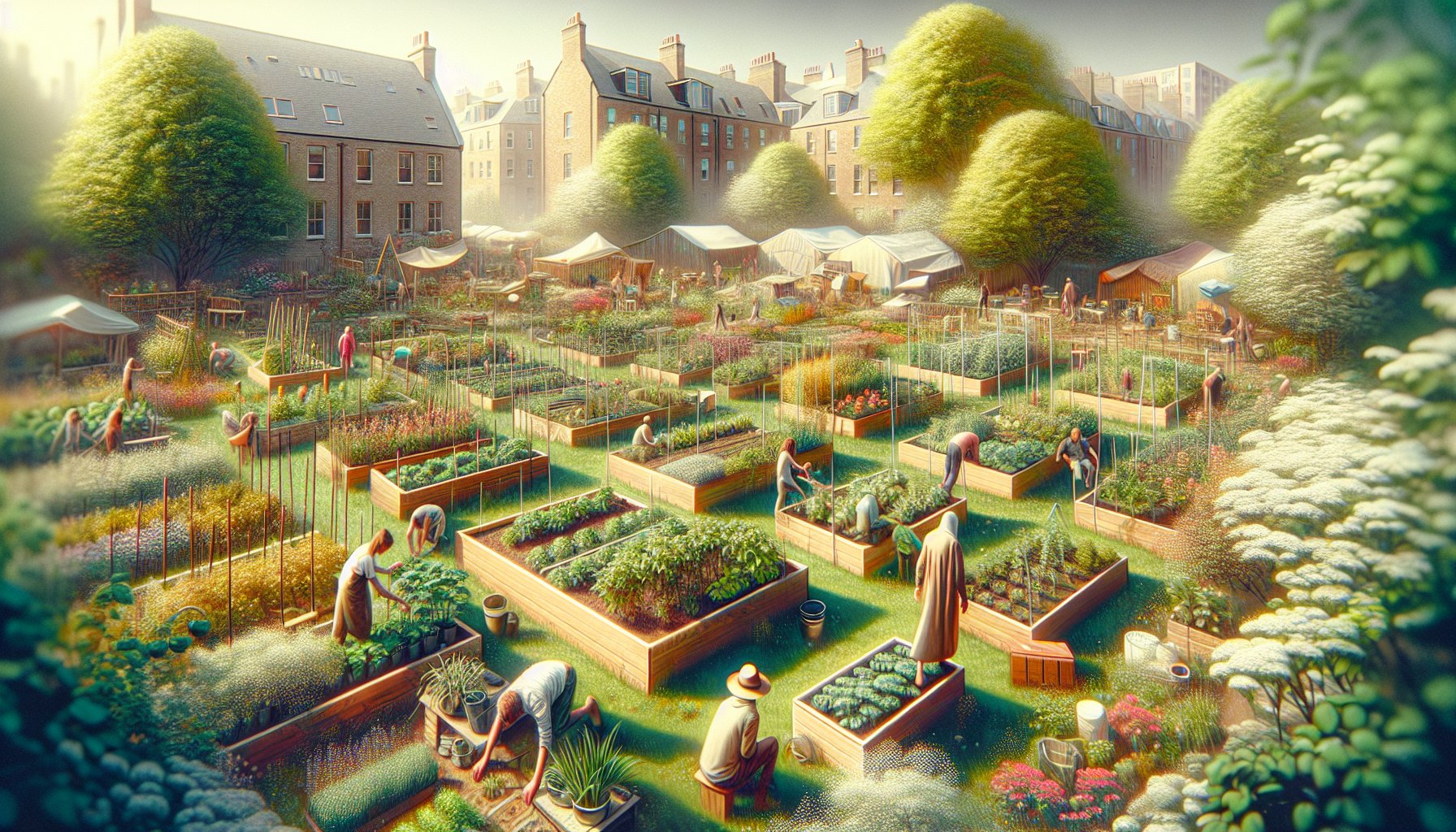 Affordable gardening products, including raised bed kits made from sustainable materials for DIY and community gardening.