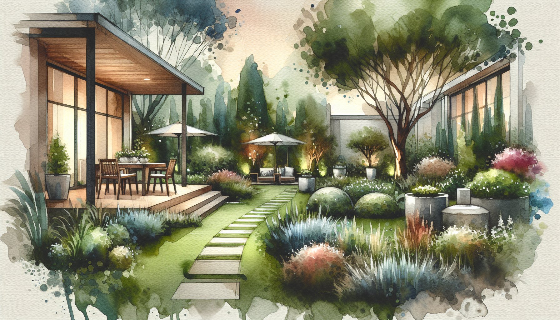 Top 5 myths debunked about hardscape vs. softscape in eco-friendly garden design and outdoor living spaces.