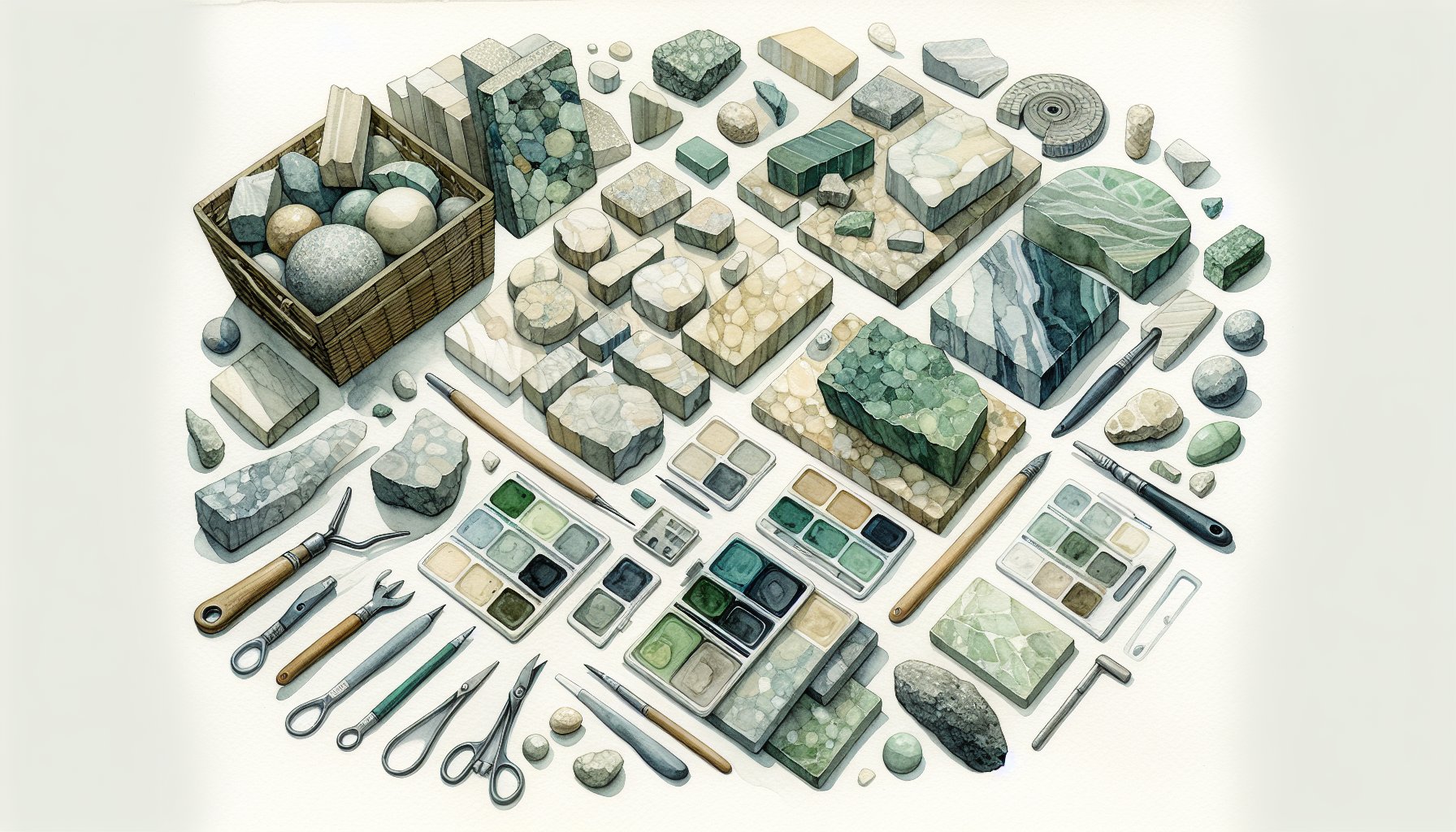 Natural stone selection guide comparing granite and limestone for outdoor climates and eco-friendly maintenance tips.