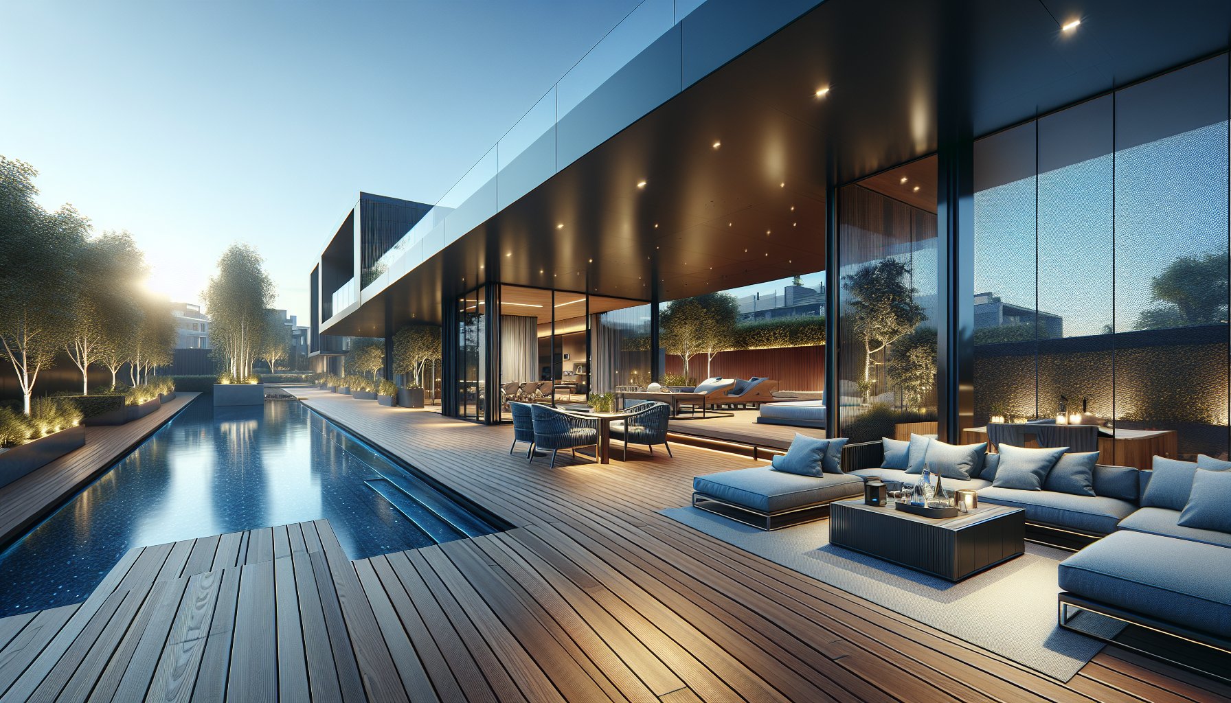 Five premium materials for luxury decks enhancing outdoor living spaces with smart technology in 2025.