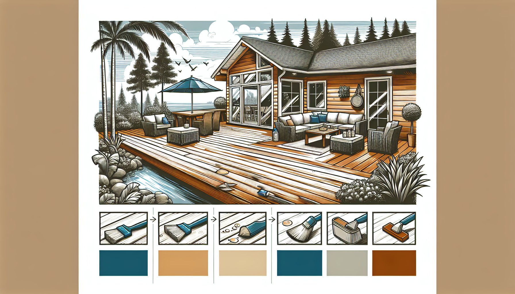 12 tips for wood deck maintenance to enhance your outdoor living space with effective cleaning and preservation strategies.