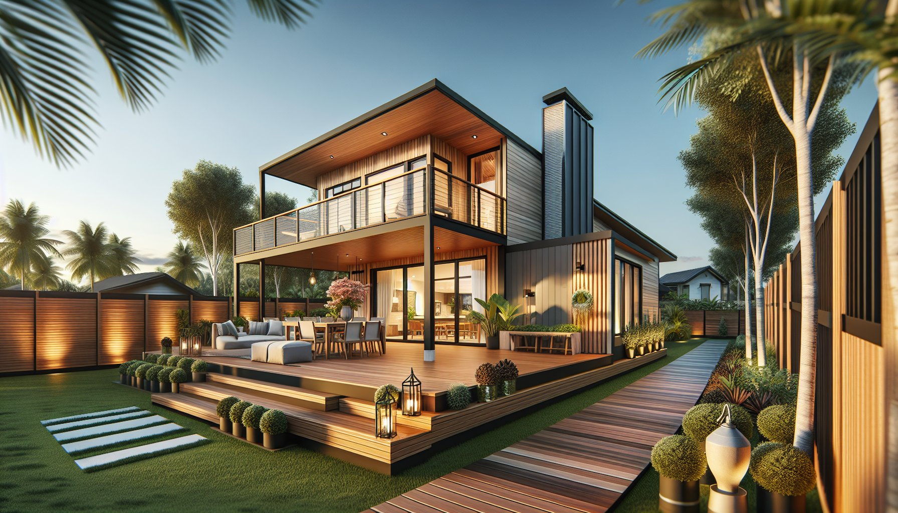 Composite decking offers eco-friendly benefits, sustainable materials, and low maintenance for enhanced outdoor living spaces.