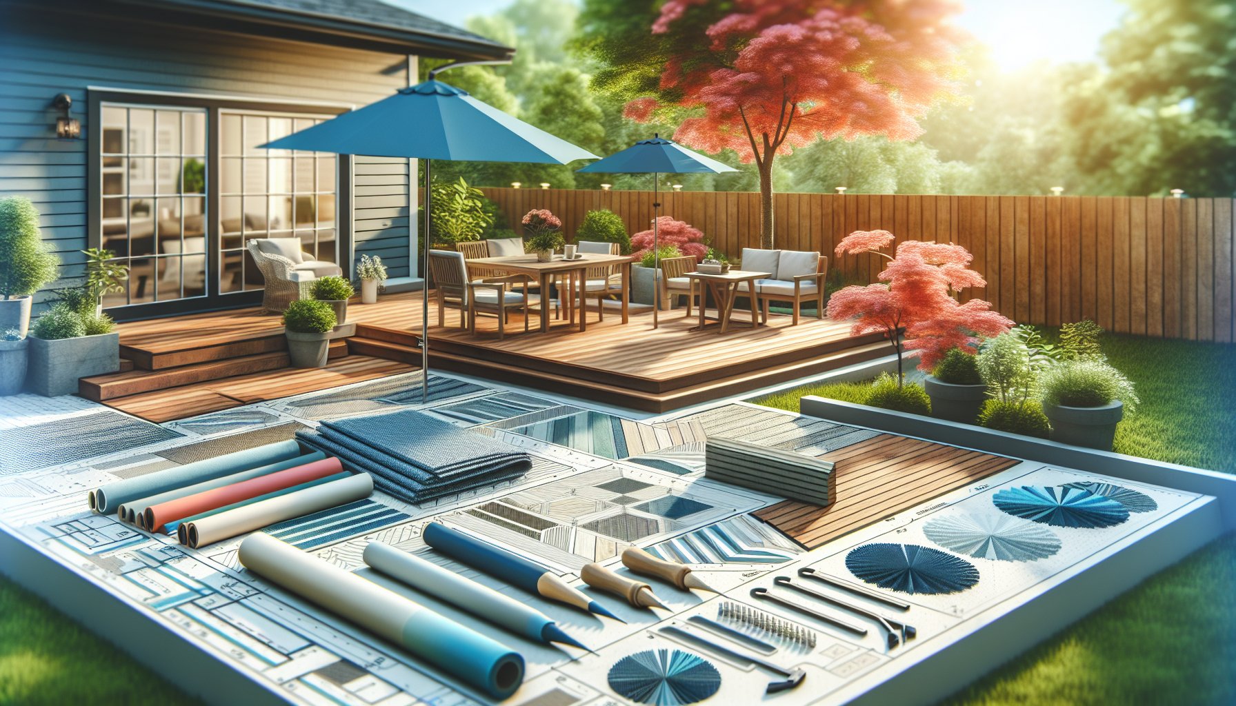 10 essential tips for custom deck design, enhancing outdoor living spaces with personalized features and smart materials selection.