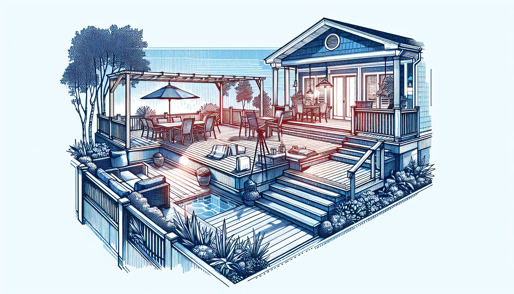 Custom deck building enhances outdoor living with personalized designs and high-quality materials for better backyard experiences.