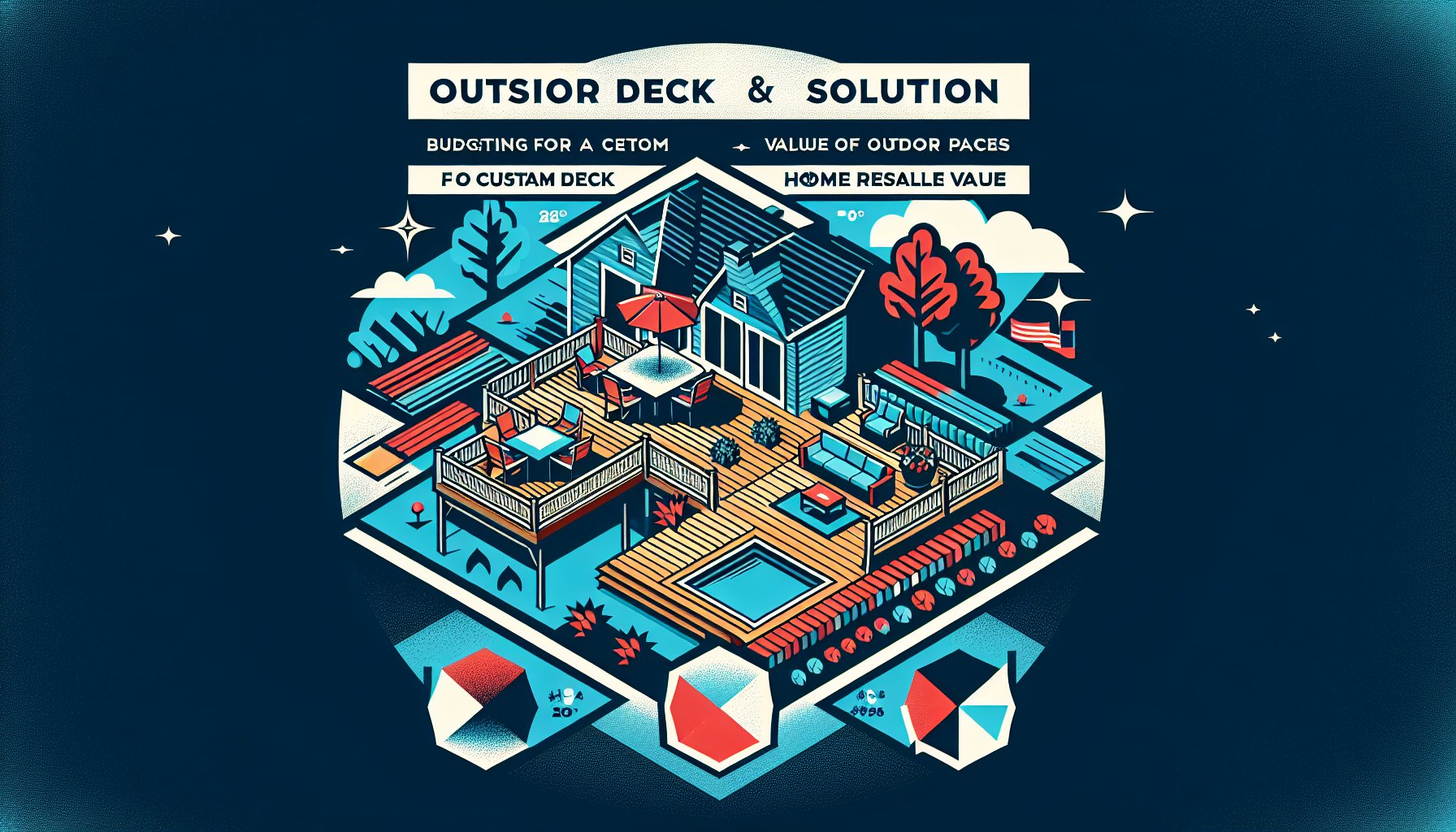 Custom deck budgeting tips for 2025, focusing on outdoor living solutions and decking materials to enhance Central Iowa home resale value.