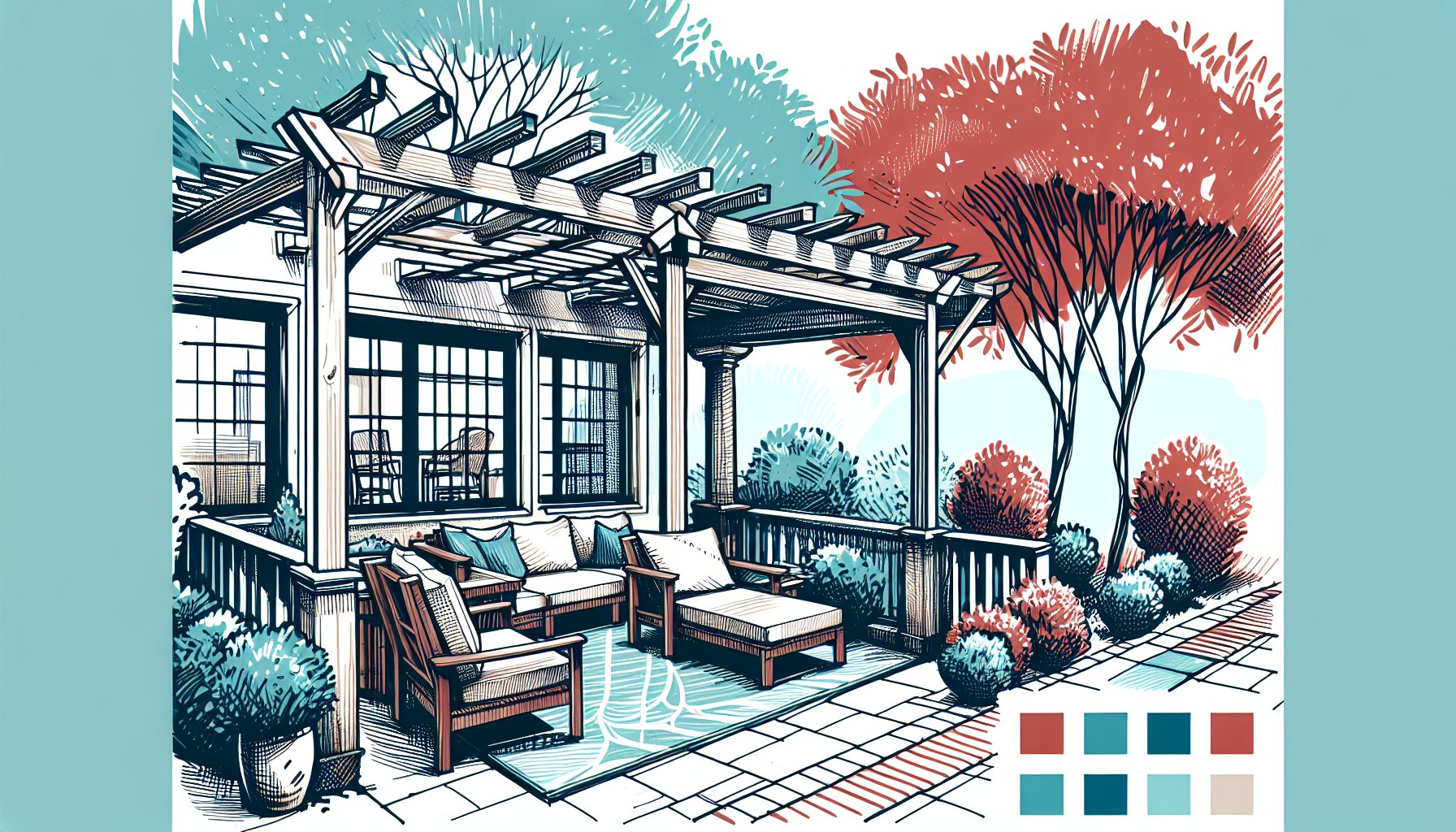 Pergola design enhances outdoor living spaces, boosts backyard aesthetics, and offers sustainable solutions for homeowners in 2025.