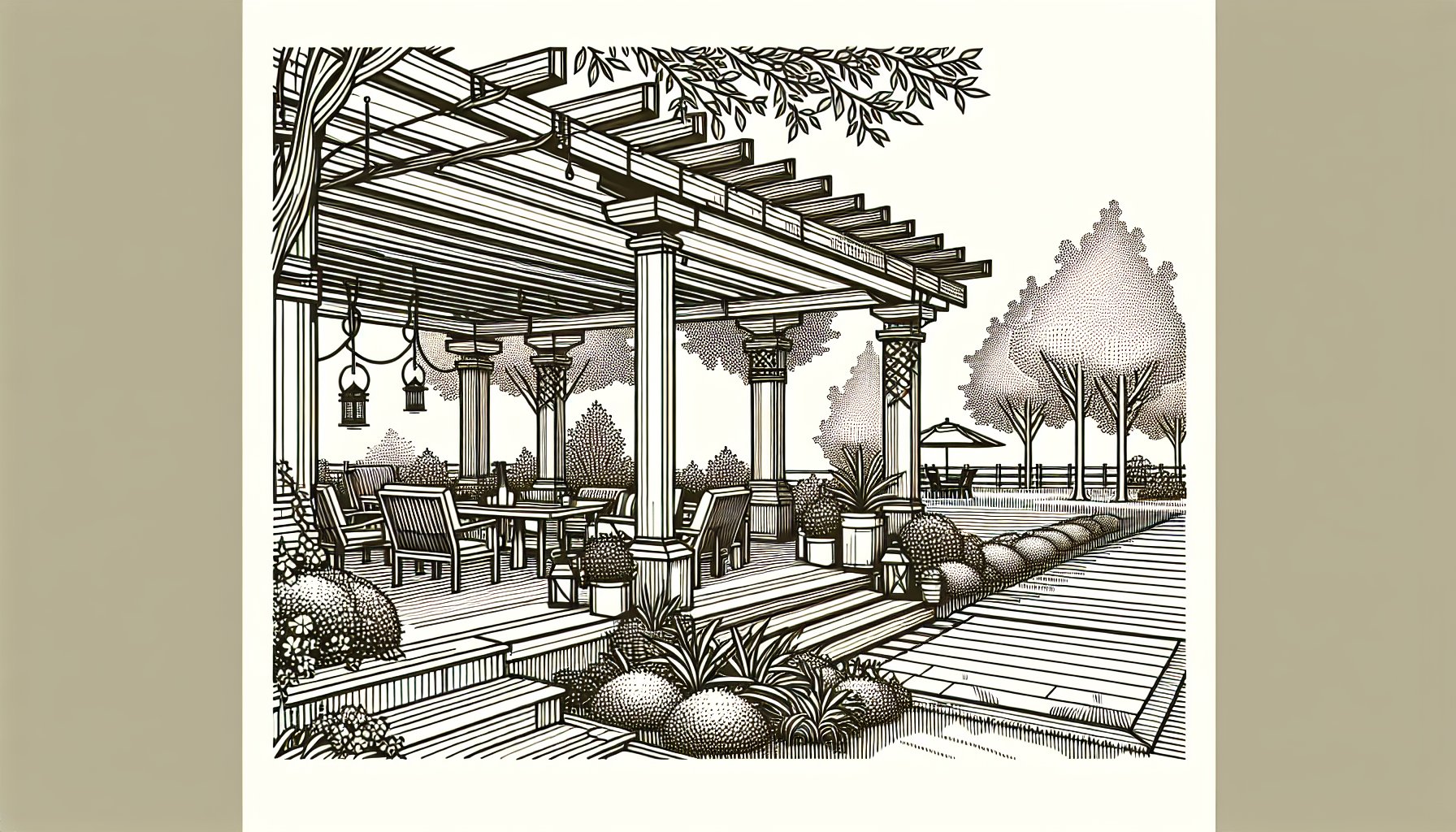 Tips for pergola maintenance to enhance outdoor living spaces in Central Iowa while ensuring structural integrity and longevity.