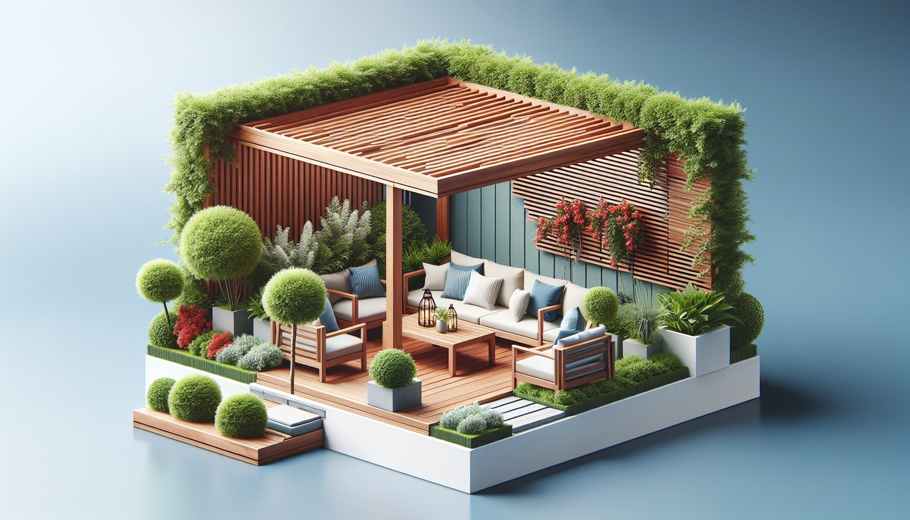 Five pergola styles for small gardens in 2025, enhancing outdoor living spaces and creating a cozy garden retreat.
