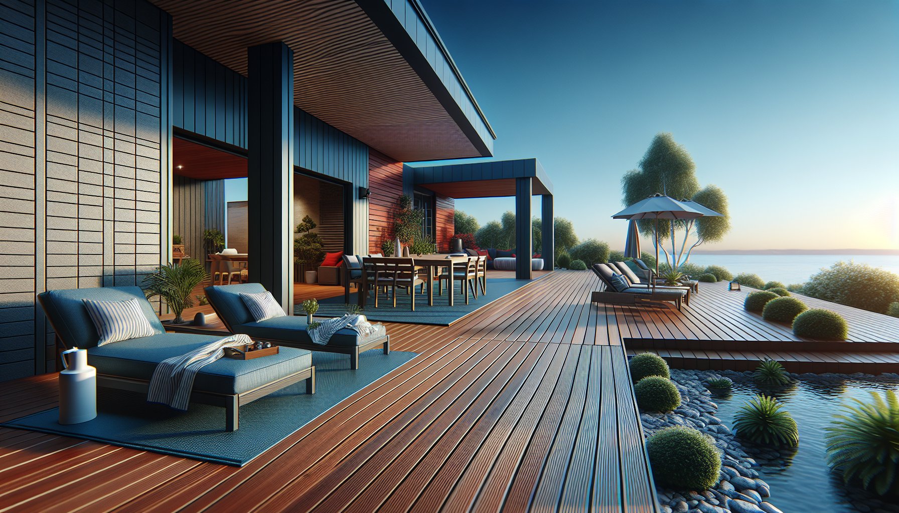 Eco-friendly composite decking offers sustainable materials for low-maintenance outdoor living by Custom Decks LLC.