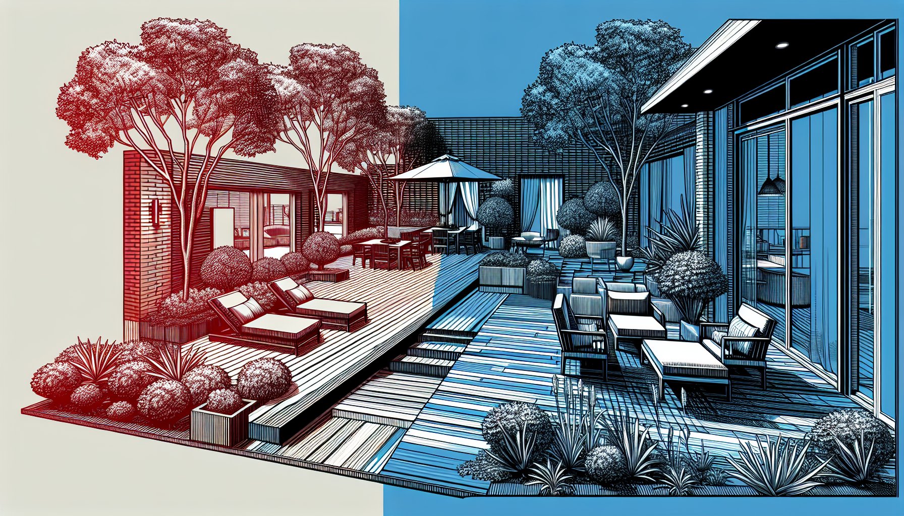 Guide to selecting wood decking for outdoor spaces, featuring sustainable hardwoods, custom options, and maintenance tips.