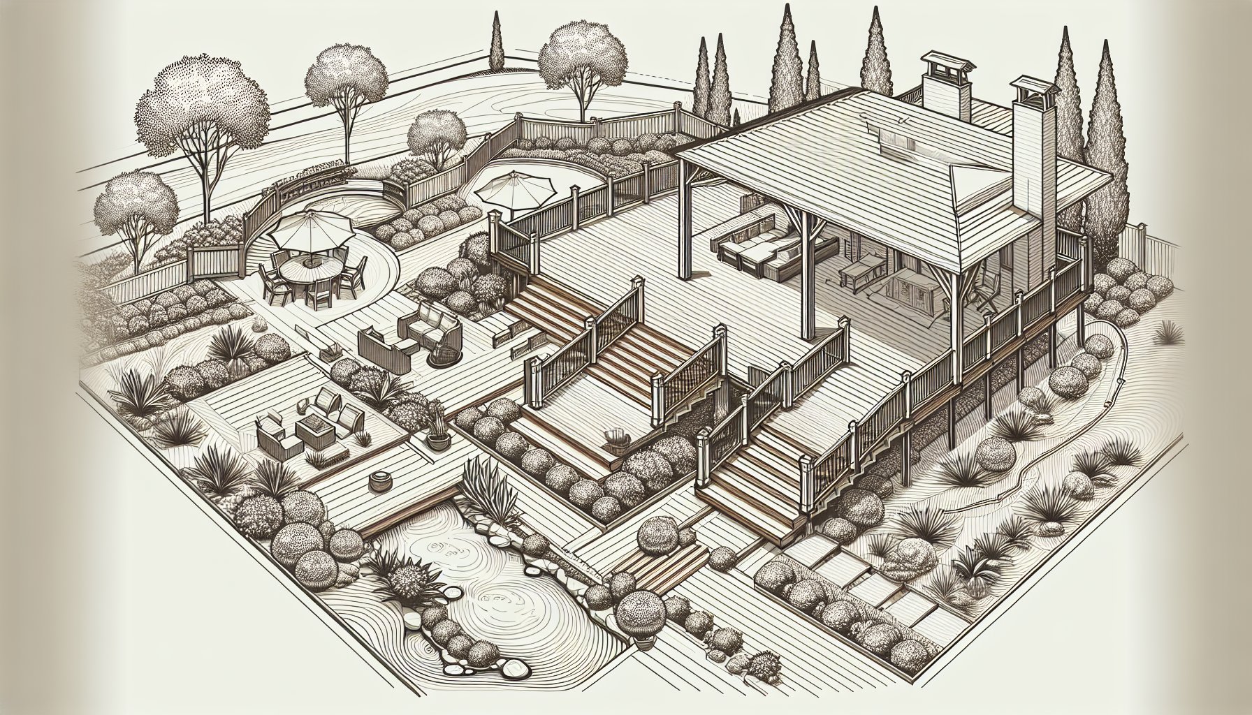 Five common deck installation pitfalls to avoid for a quality outdoor sanctuary with customized landscaping integration.