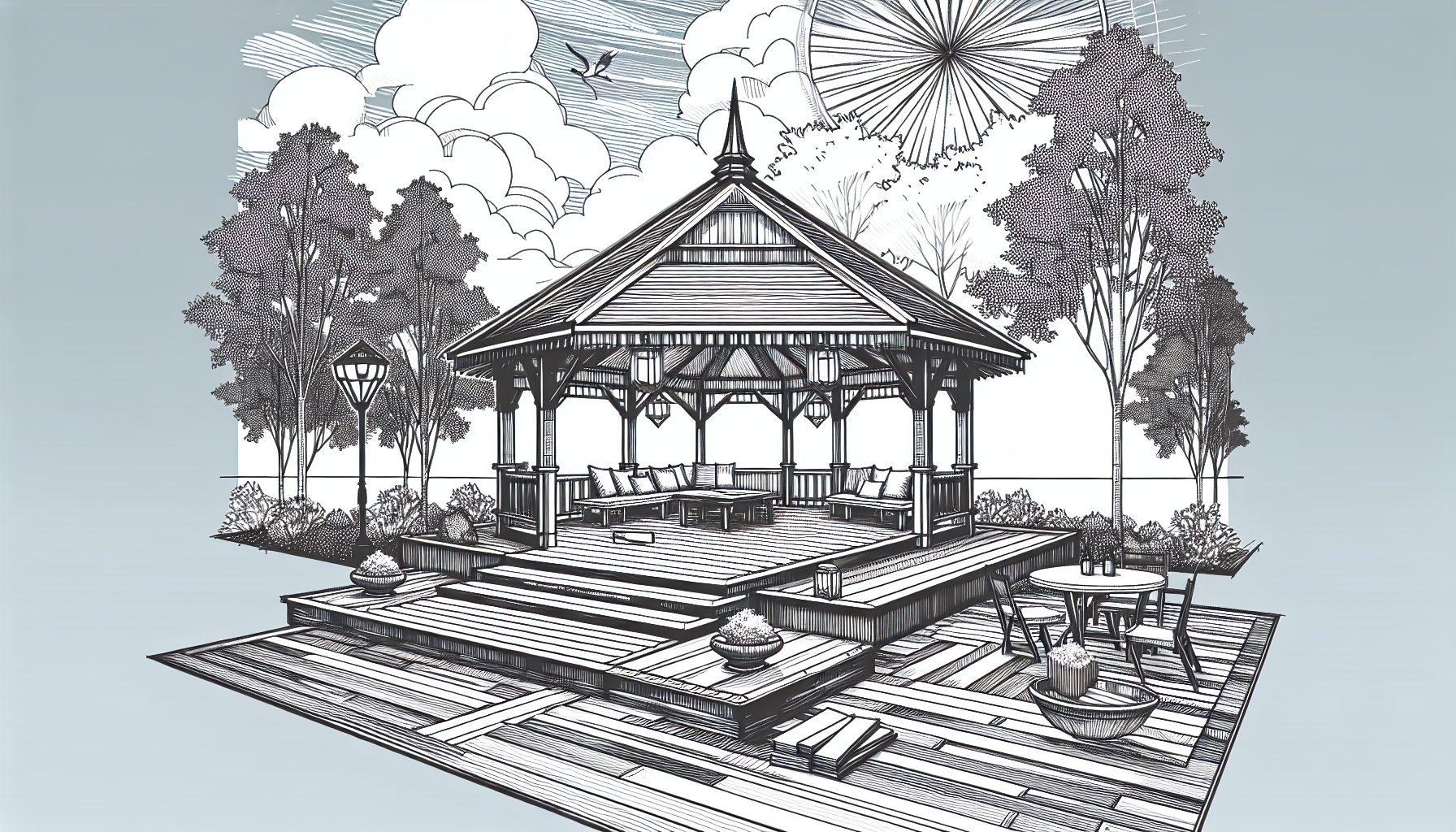 Step-by-step guide for DIY deck designs using Deck Planner Software and local materials to create your outdoor sanctuary.