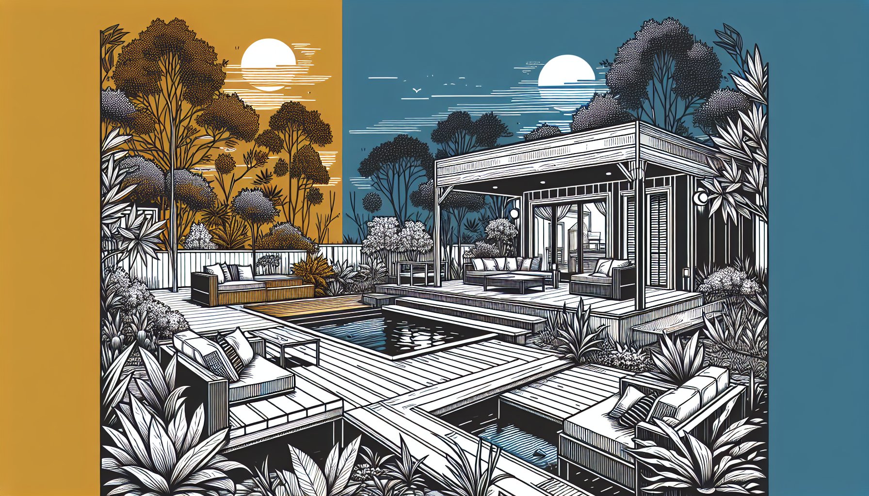 10 essential tips for custom decks, focusing on quality materials and seasonal design for a successful outdoor sanctuary installation.