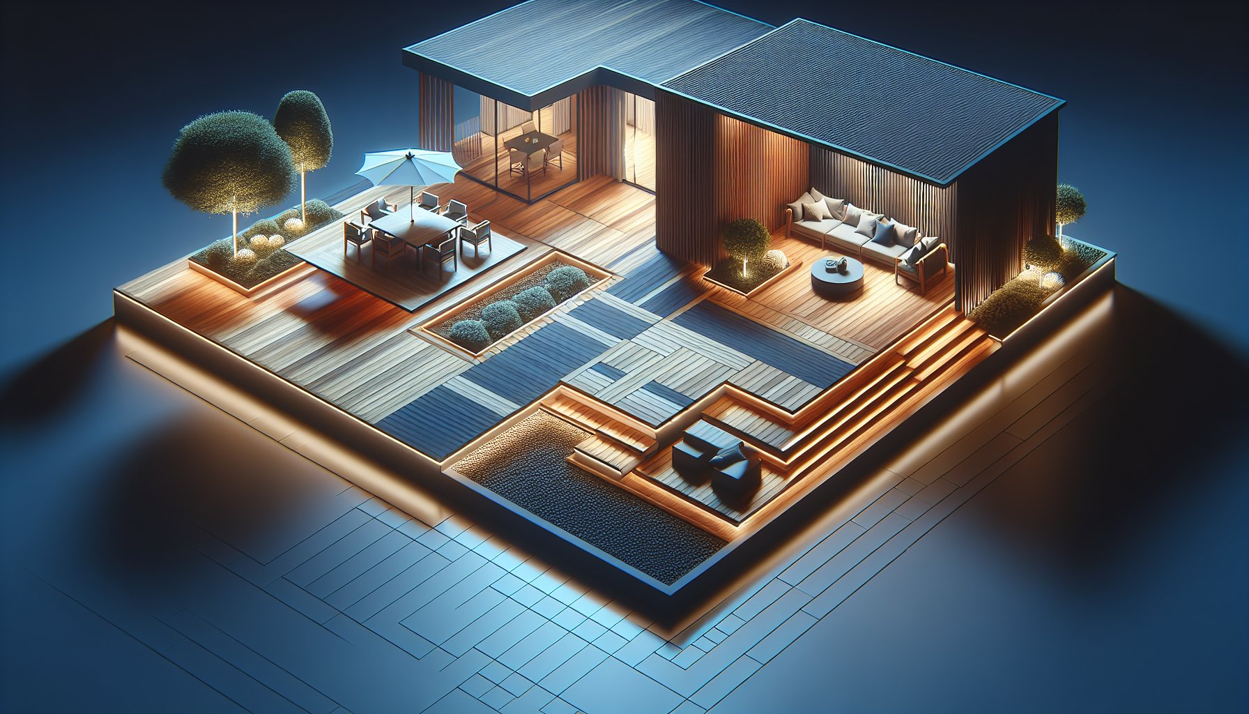 Custom deck installation guide showcasing personalized designs, quality materials, and skilled craftsmanship for outdoor living spaces.