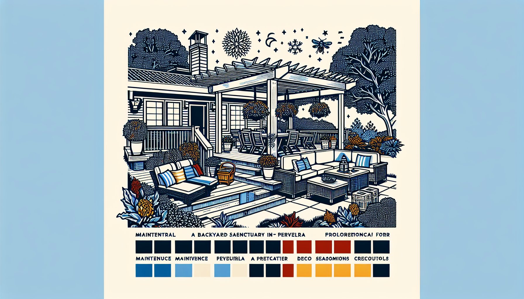 10 pergola maintenance tips for outdoor living, seasonal decor, and Iowa weather care to enhance your backyard sanctuary.