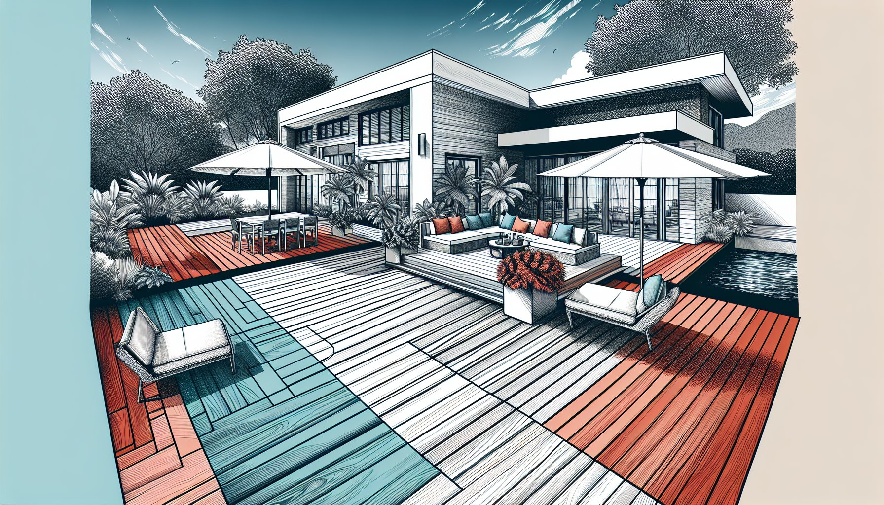 Pros and cons of deck materials for 2025 homeowners: eco-friendly options, composite vs wood, and sustainable outdoor design.