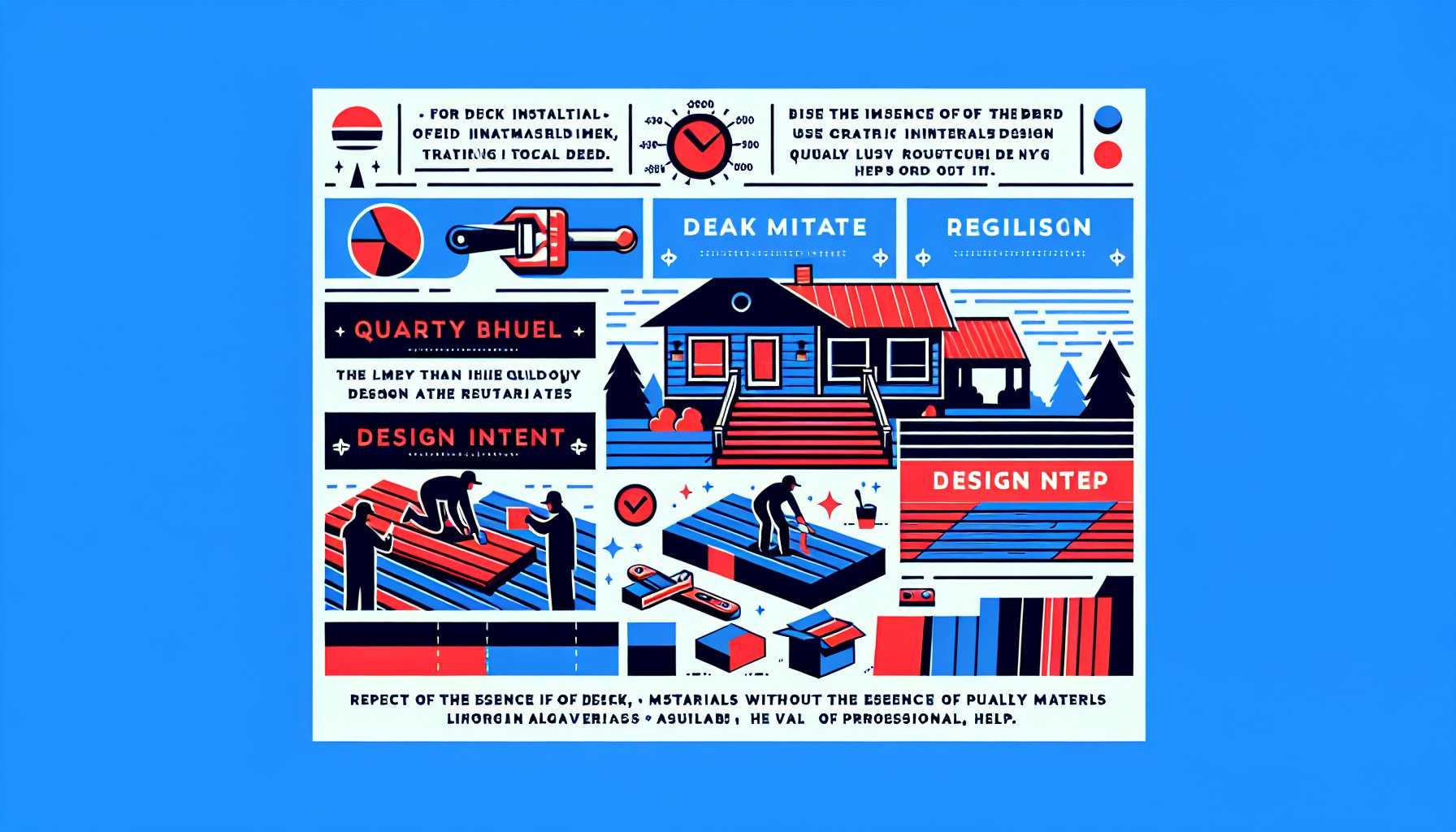 7 common deck installation mistakes: using quality materials, following local regulations, and ensuring design intent with professional help.