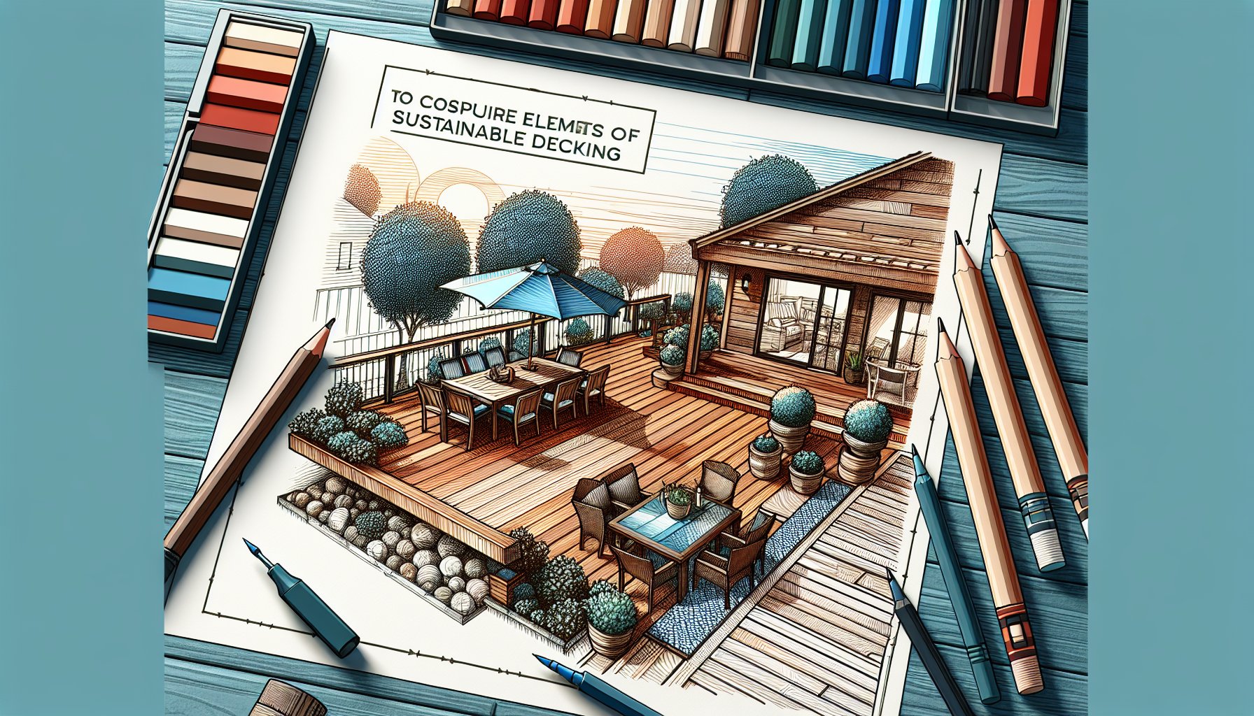 Choosing the best deck materials: composite decking options for sustainable outdoor living by Custom Decks LLC.