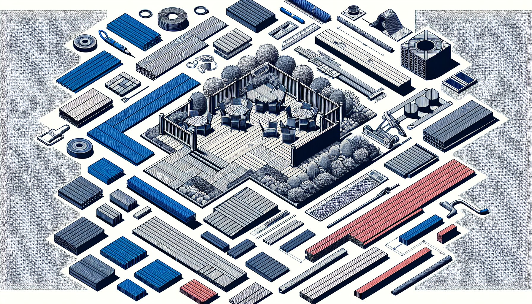 Cost breakdown of custom deck installation highlighting materials, design complexity, and craftsmanship for outdoor living investment.
